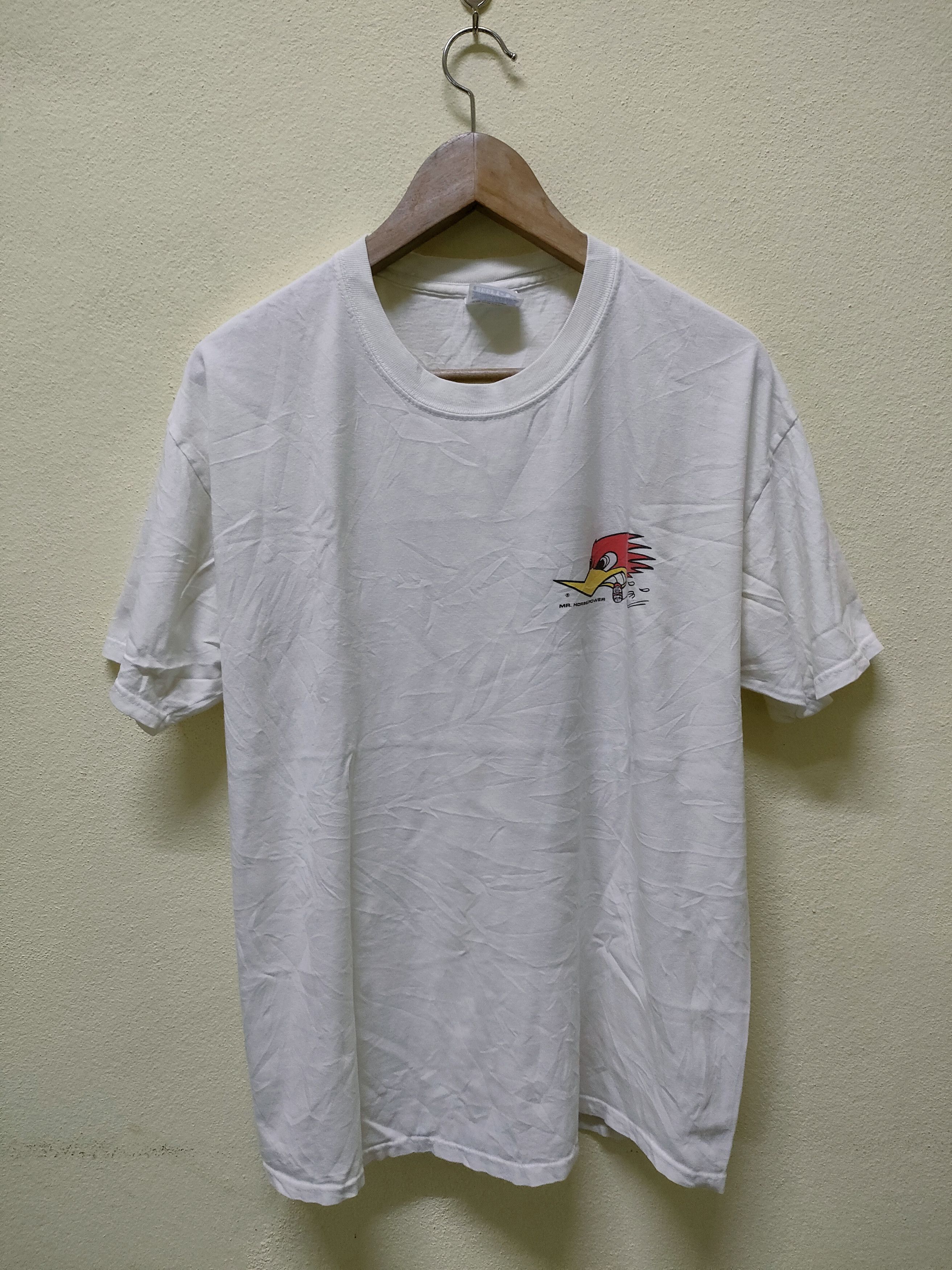 Sports Specialties × Vintage Vintage Mr Horsepower Clay Smith T-shirt Size US L / EU 52-54 / 3 - 1 Thumbnail