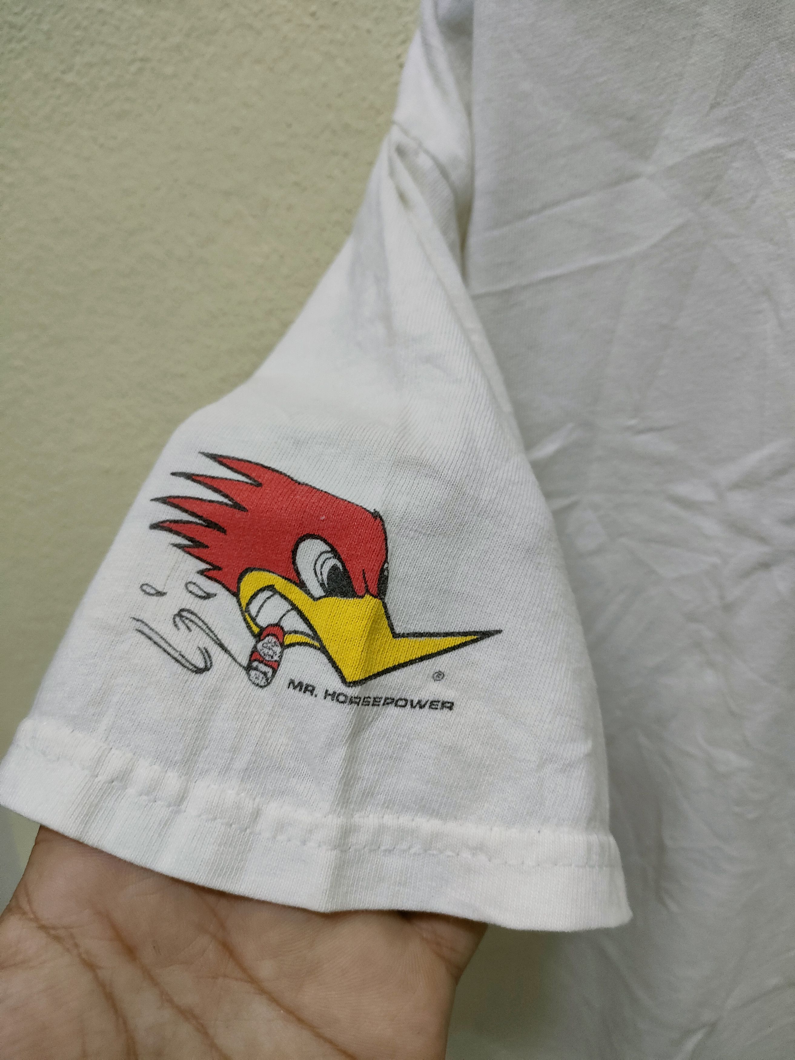Sports Specialties × Vintage Vintage Mr Horsepower Clay Smith T-shirt Size US L / EU 52-54 / 3 - 3 Thumbnail