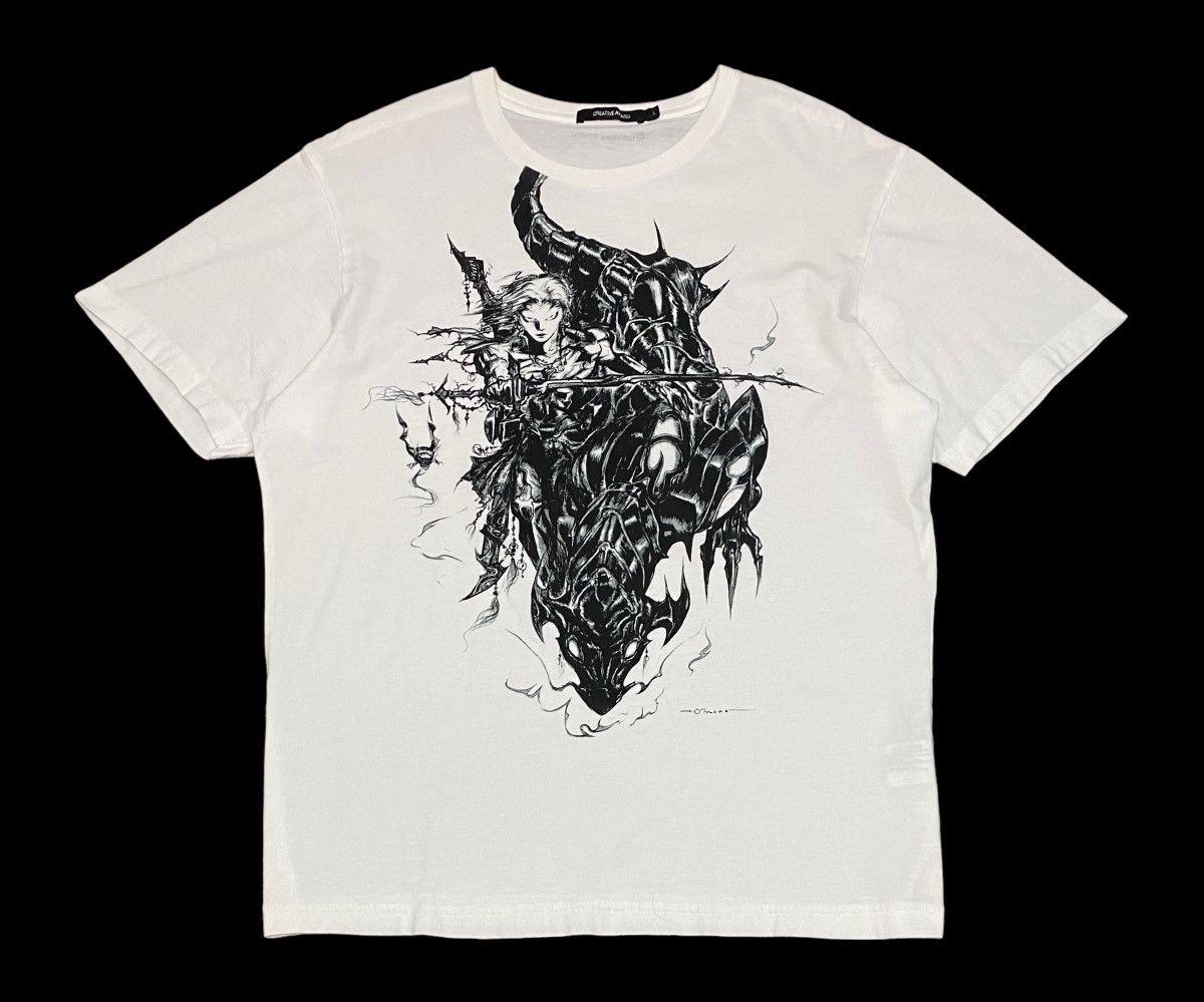 Anime Vintage Yoshitaka Amano Final Fantasy Creative Award tee Size US L / EU 52-54 / 3 - 2 Thumbnail
