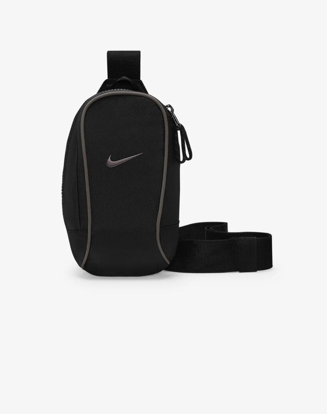 Pre-owned Nike X Vintage Nike Sportwear Essentials Crossbody Bag (1l) In Black
