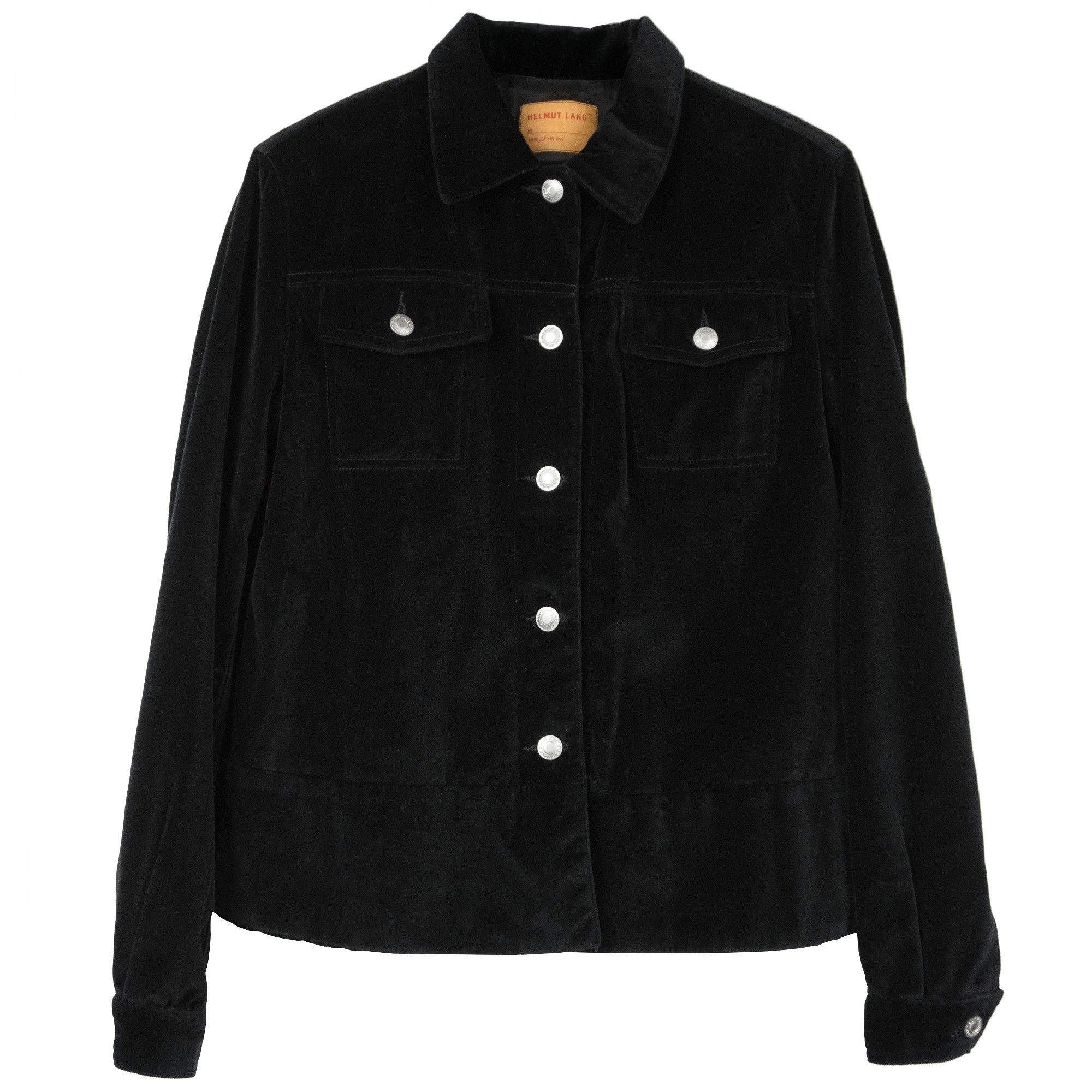Helmut Lang Helmut Lang AW97 Velvet Jacket Size US S / EU 44-46 / 1 - 1 Thumbnail