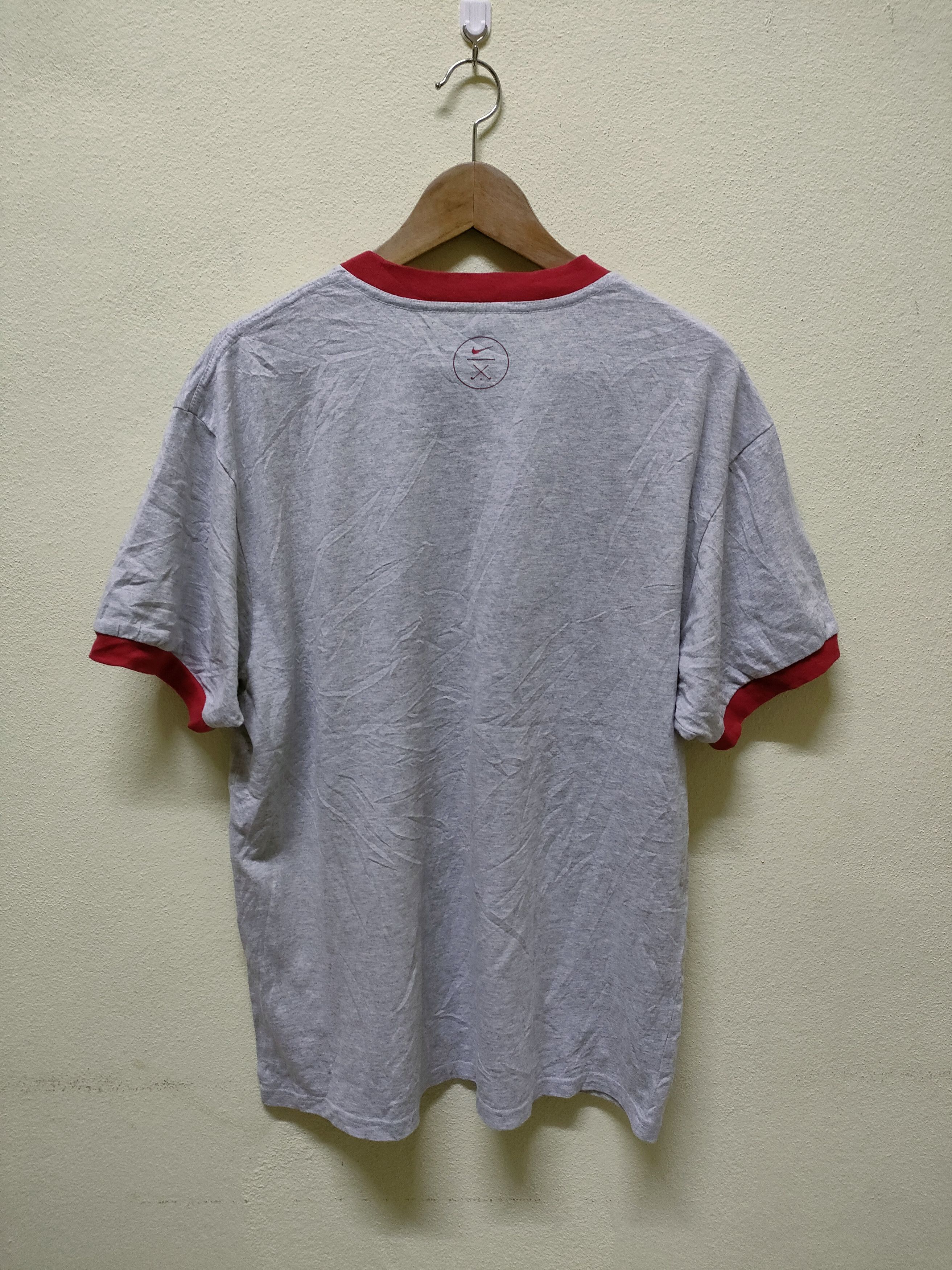 Nike × Vintage Vintage Nike Ringer No1 T-shirt Size US L / EU 52-54 / 3 - 3 Thumbnail