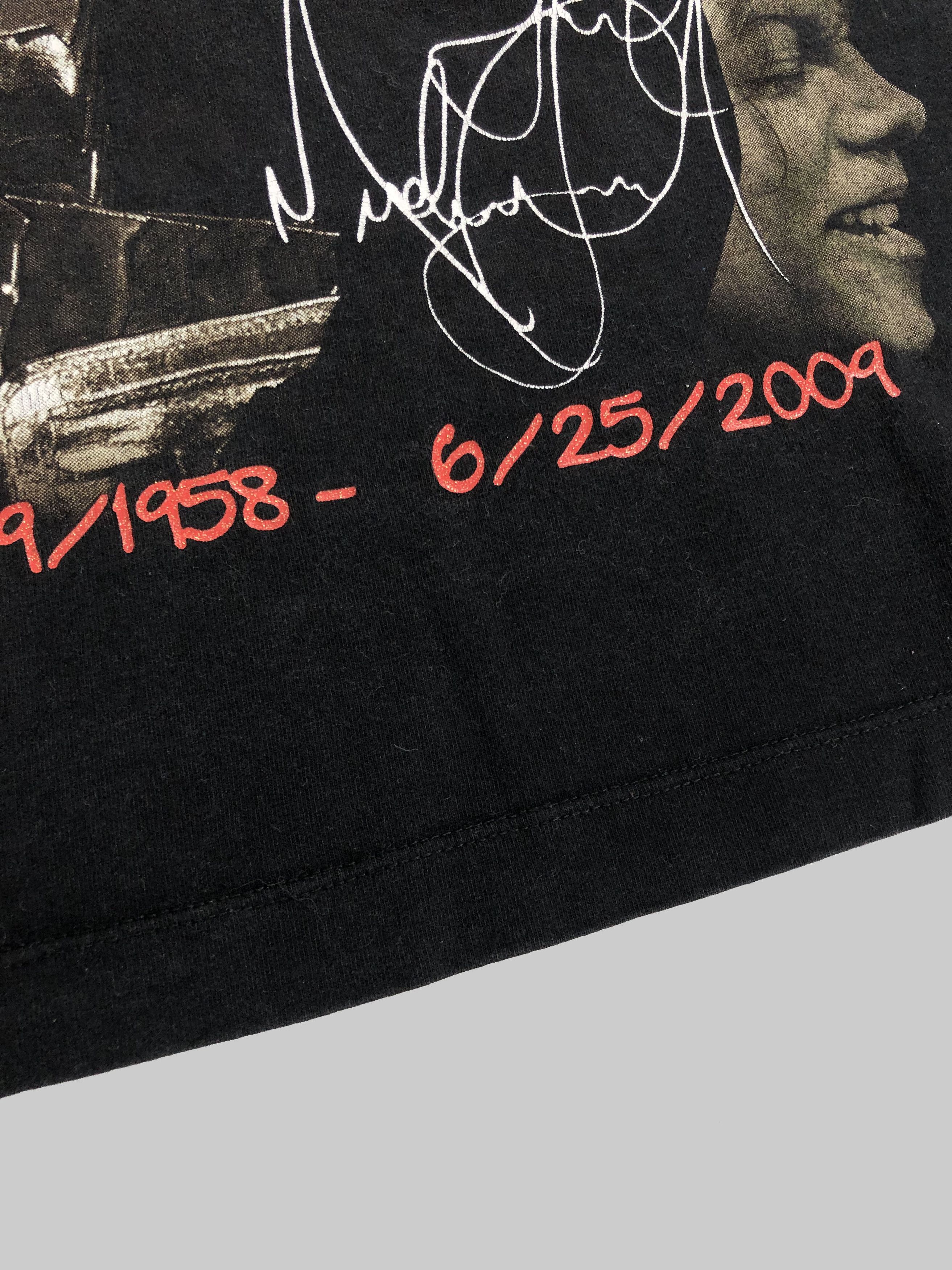 Band Tees Vintage Michael Jackson Memorial (Whitney Houston) Size US M / EU 48-50 / 2 - 7 Thumbnail