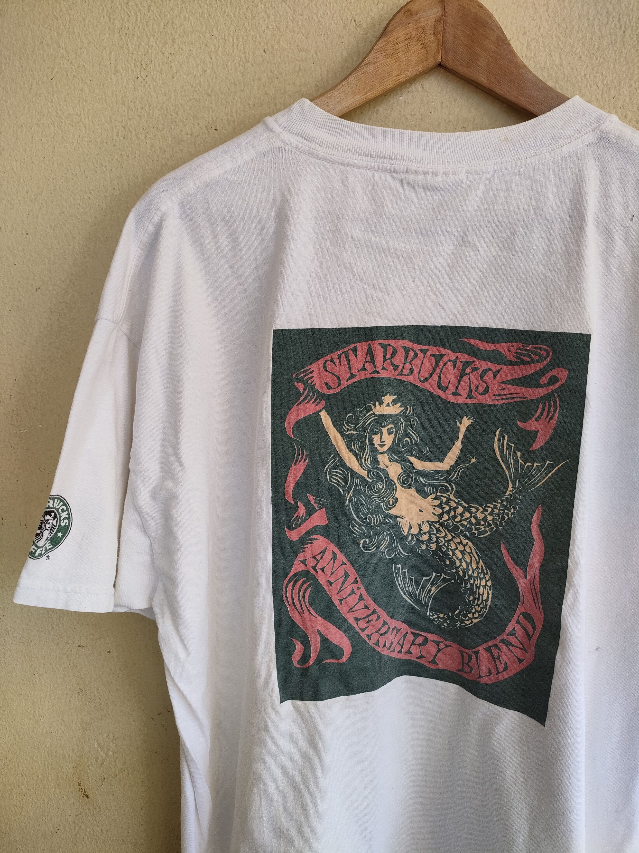 Vintage Vintage Starbucks Anniversary t-shirt Size US XL / EU 56 / 4 - 1 Thumbnail