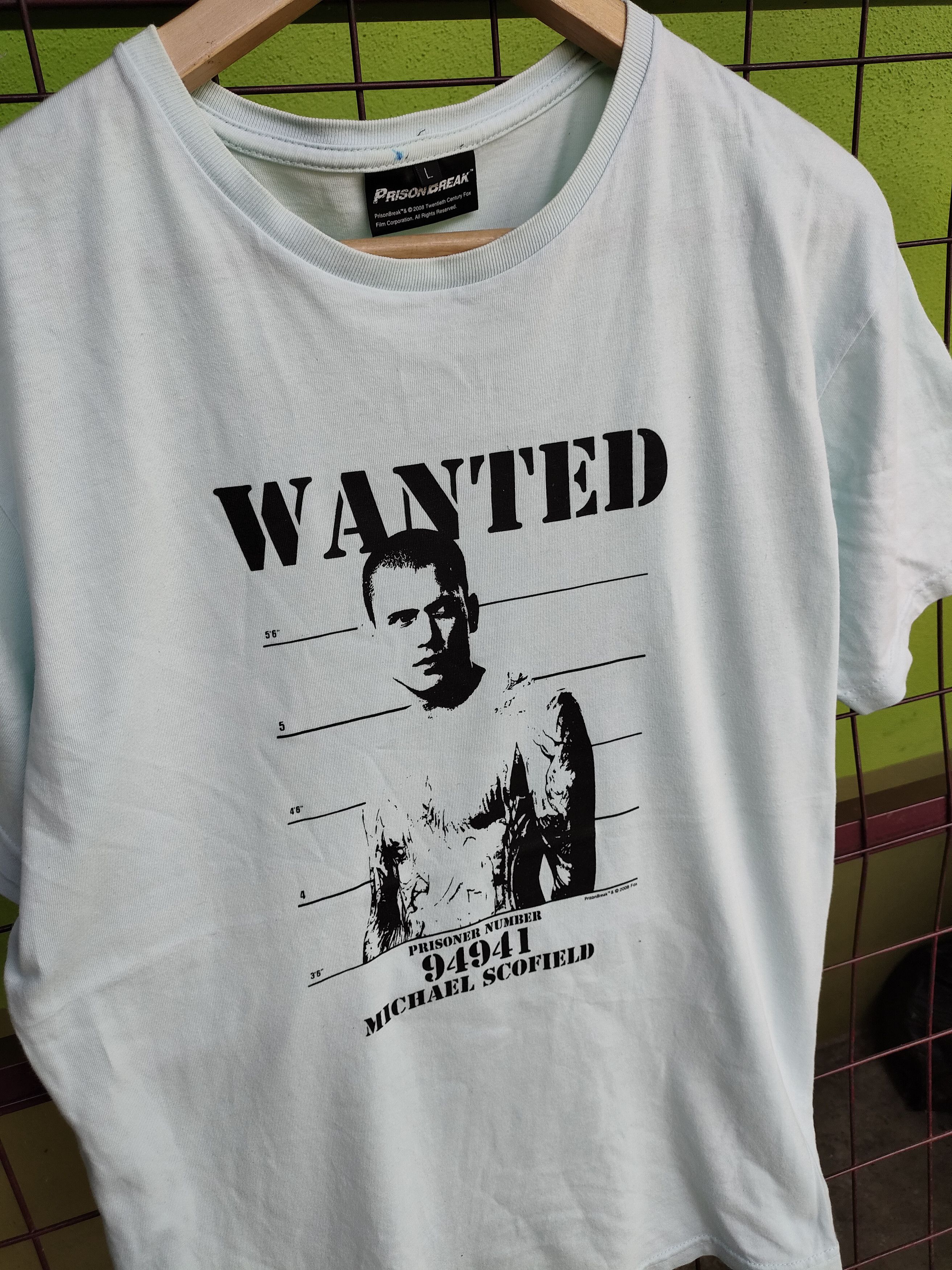 Vintage Vintage Prison Break Series T-shirt Size US L / EU 52-54 / 3 - 3 Thumbnail