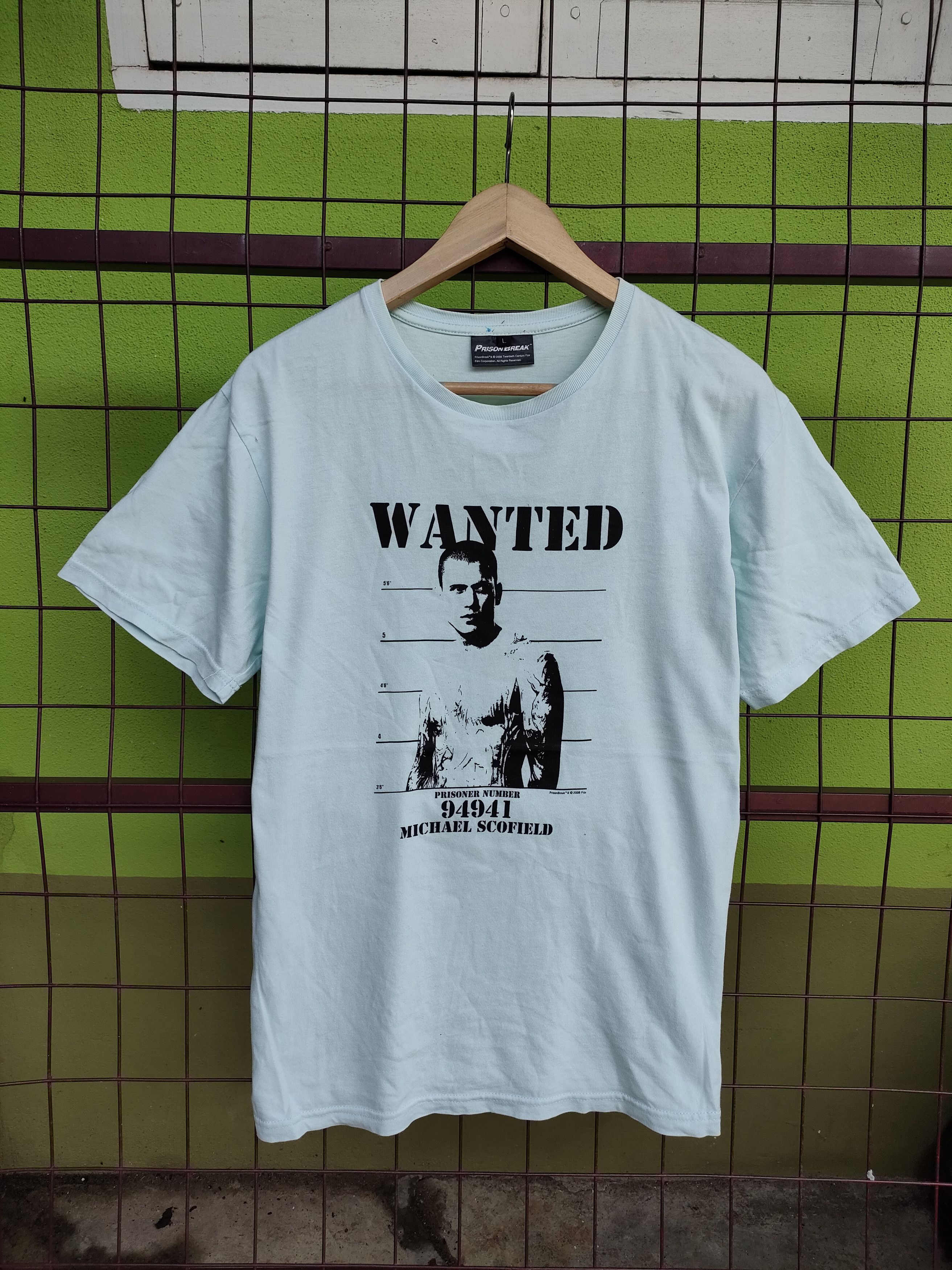 Vintage Prison Break Series T-shirt