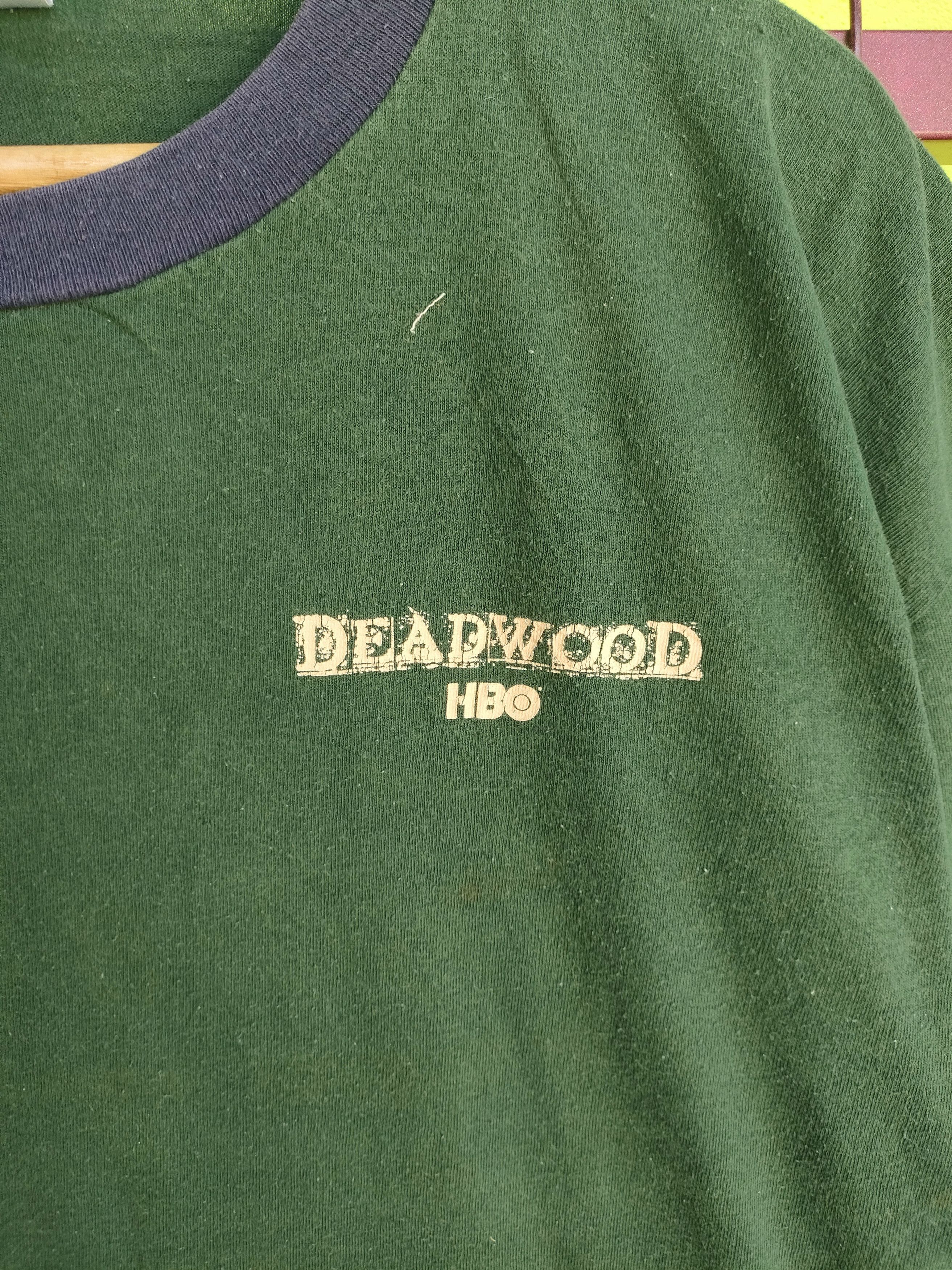 Vintage Vintage Deadwood HBO Movie T-shirt Size US XL / EU 56 / 4 - 2 Thumbnail