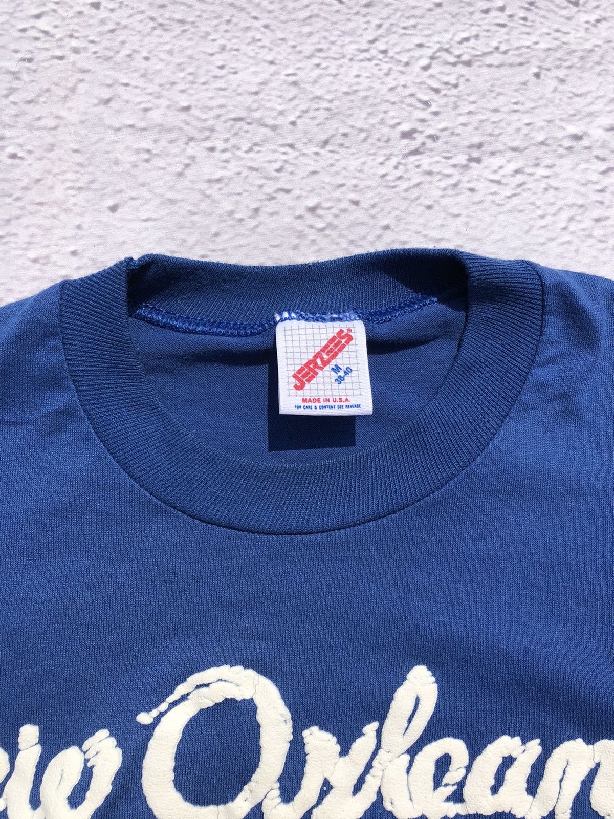 Band Tees Vintage 90s New Orleans Jazz Bourbon Street Party Time Tee Size US S / EU 44-46 / 1 - 9 Thumbnail