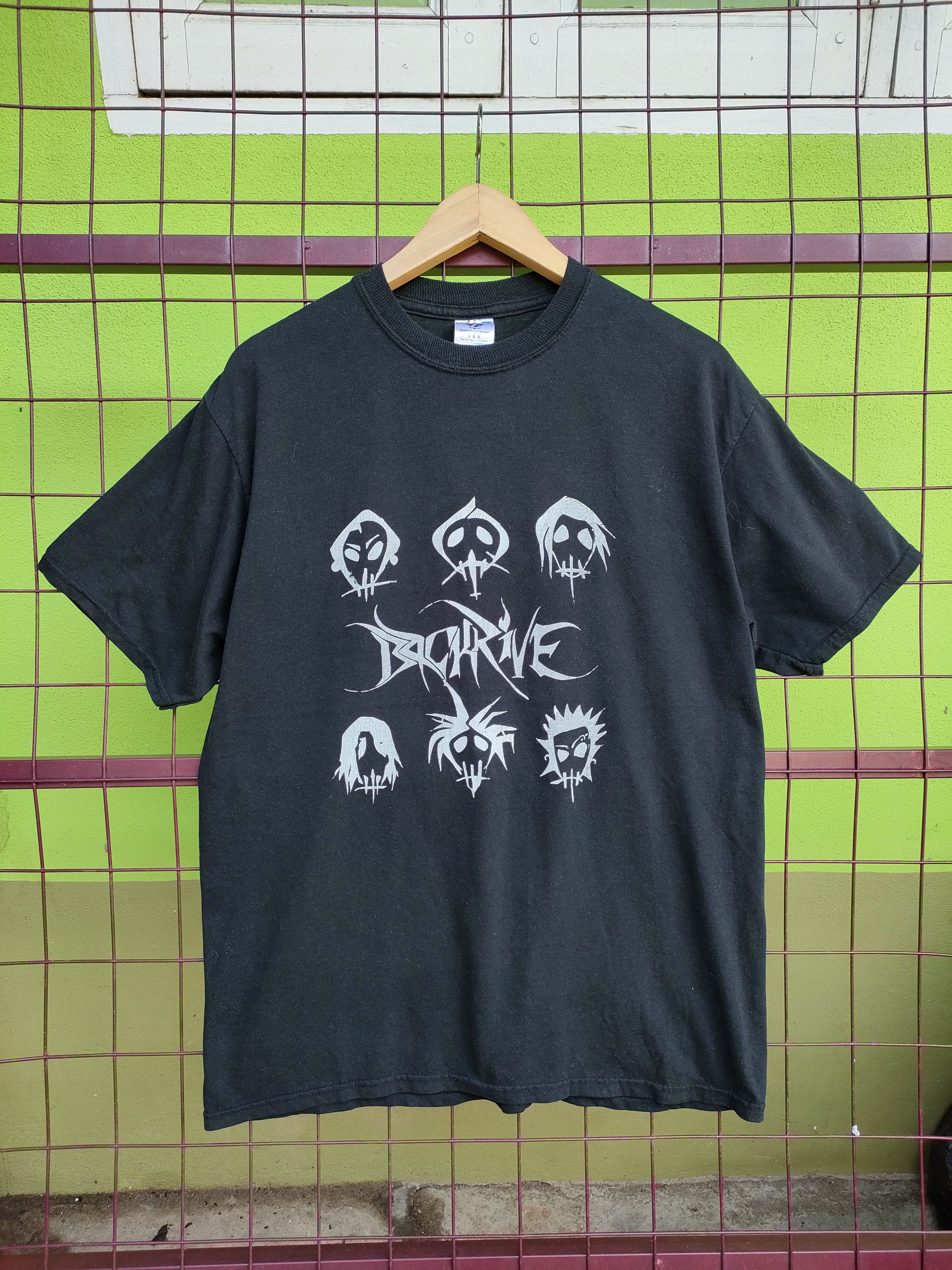 Band Tees × Vintage Vintage Hardcore Band Backrive T-shirt Size US L / EU 52-54 / 3 - 1 Thumbnail