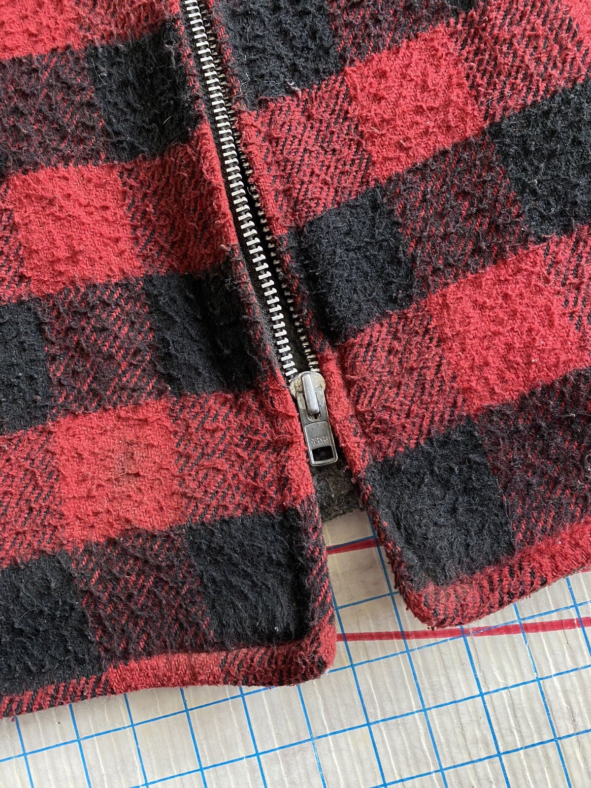 Flannel × Vintage Vintage C&L Sportswear Black and Red Wool Flannel Jacket XXL Size US XXL / EU 58 / 5 - 8 Thumbnail