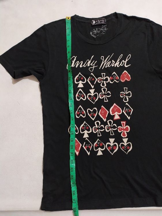 Andy Warhol × Hysteric Glamour Hysteric Glamour x Andy Warhol t shirt Nice Design Size US M / EU 48-50 / 2 - 9 Thumbnail