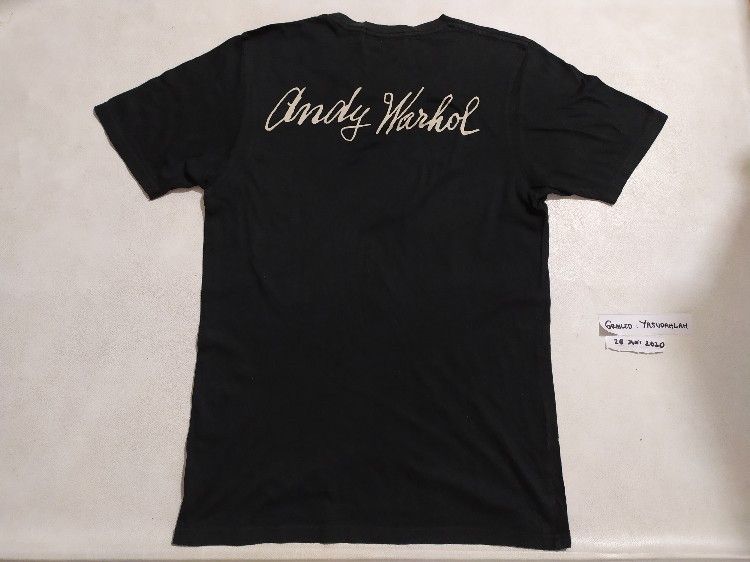 Andy Warhol × Hysteric Glamour Hysteric Glamour x Andy Warhol t shirt Nice Design Size US M / EU 48-50 / 2 - 4 Thumbnail