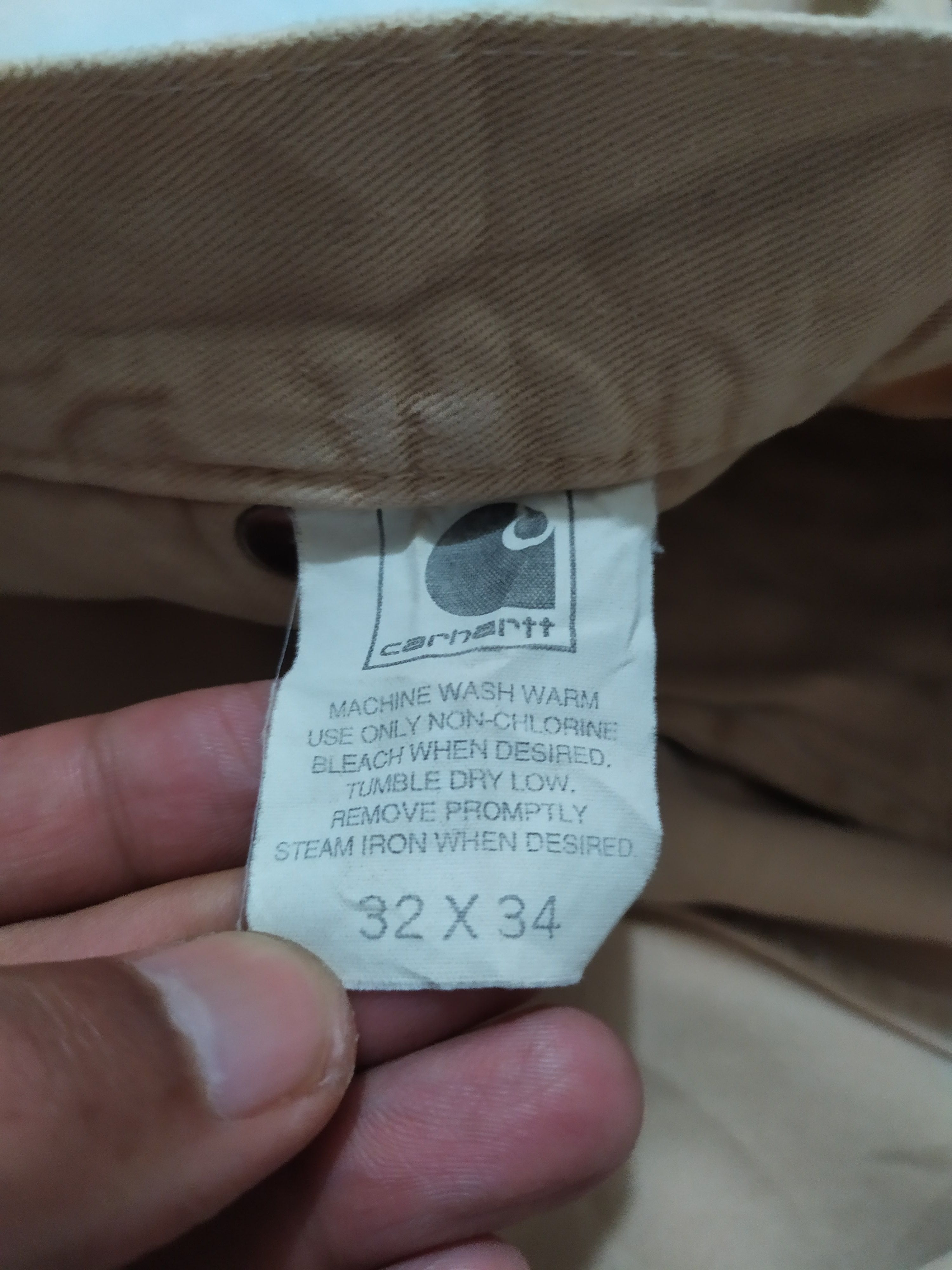 Carhartt × Vintage 🔥Carhartt Cargo Pants No Hem Size US 32 / EU 48 - 9 Thumbnail