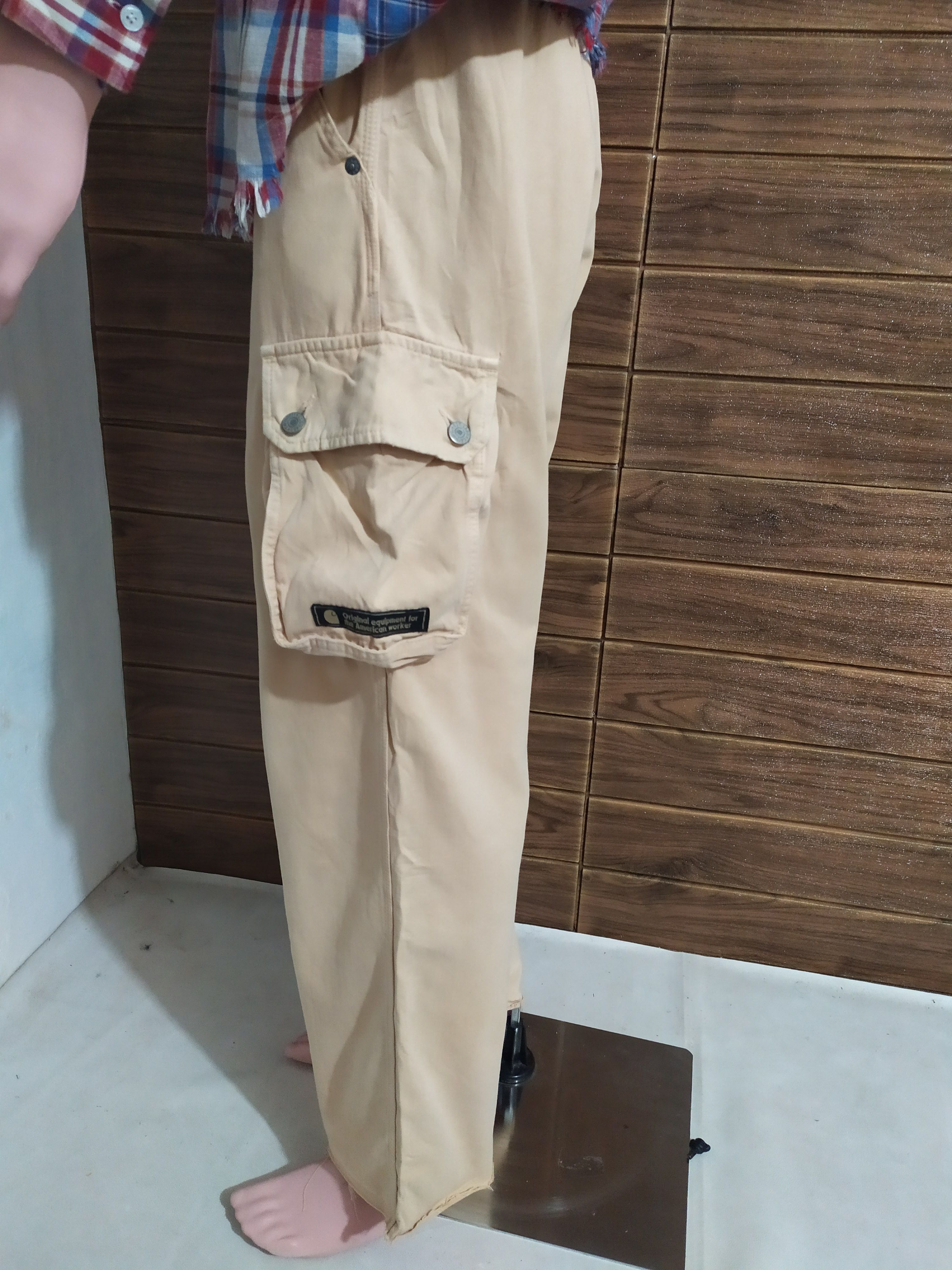 Carhartt × Vintage 🔥Carhartt Cargo Pants No Hem Size US 32 / EU 48 - 12 Thumbnail