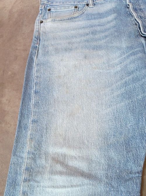 Levi's × Vintage Vintage Levis 501 Distressed Jeans 38x29 Size US 38 / EU 54 - 3 Thumbnail