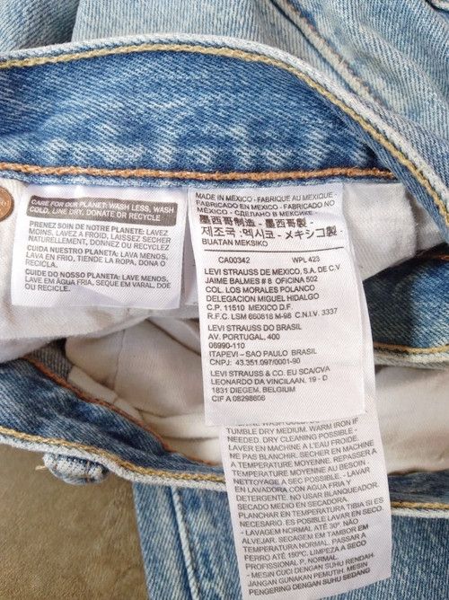 Levi's × Vintage Vintage Levis 501 Distressed Jeans 38x29 Size US 38 / EU 54 - 7 Thumbnail