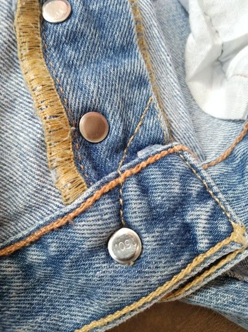 Levi's × Vintage Vintage Levis 501 Distressed Jeans 38x29 Size US 38 / EU 54 - 6 Thumbnail
