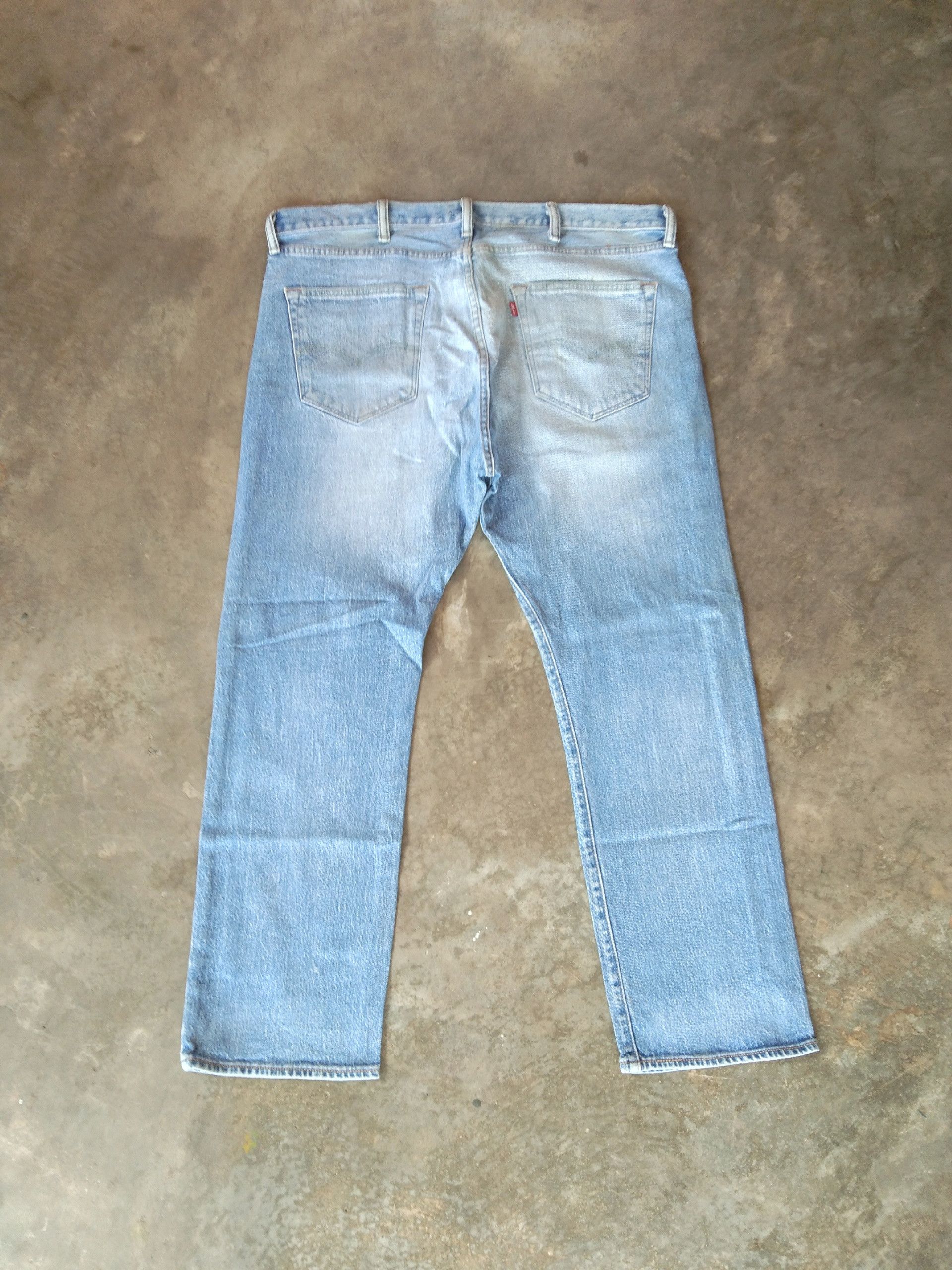 Levi's × Vintage Vintage Levis 501 Distressed Jeans 38x29 Size US 38 / EU 54 - 2 Thumbnail