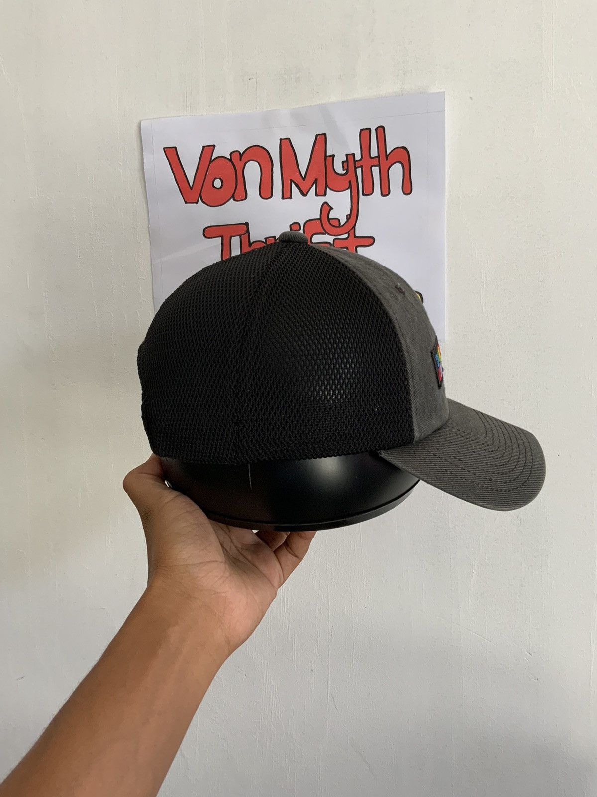Japanese Brand Vintage 24 Hour Television Japan Fade Spellout Trucker Hat Size ONE SIZE - 5 Thumbnail