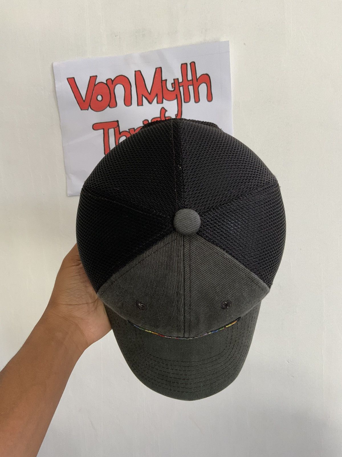 Japanese Brand Vintage 24 Hour Television Japan Fade Spellout Trucker Hat Size ONE SIZE - 7 Thumbnail