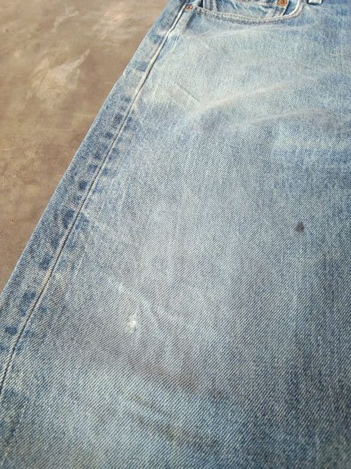 Levi's × Vintage Vintage Levis 501 xx Released Hem Distressed Jeans 34x30 Size US 34 / EU 50 - 7 Thumbnail