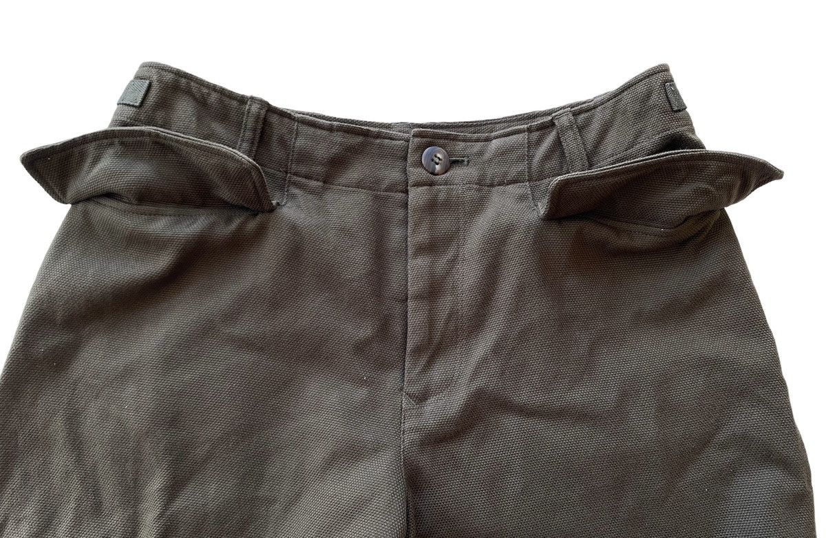 Issey Miyake Vintage 80s Plantation Wide Leg Army Style Pants Size 29" - 11 Thumbnail