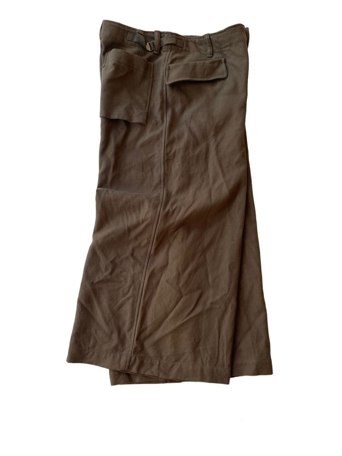 Issey Miyake Vintage 80s Plantation Wide Leg Army Style Pants Size 29" - 5 Thumbnail