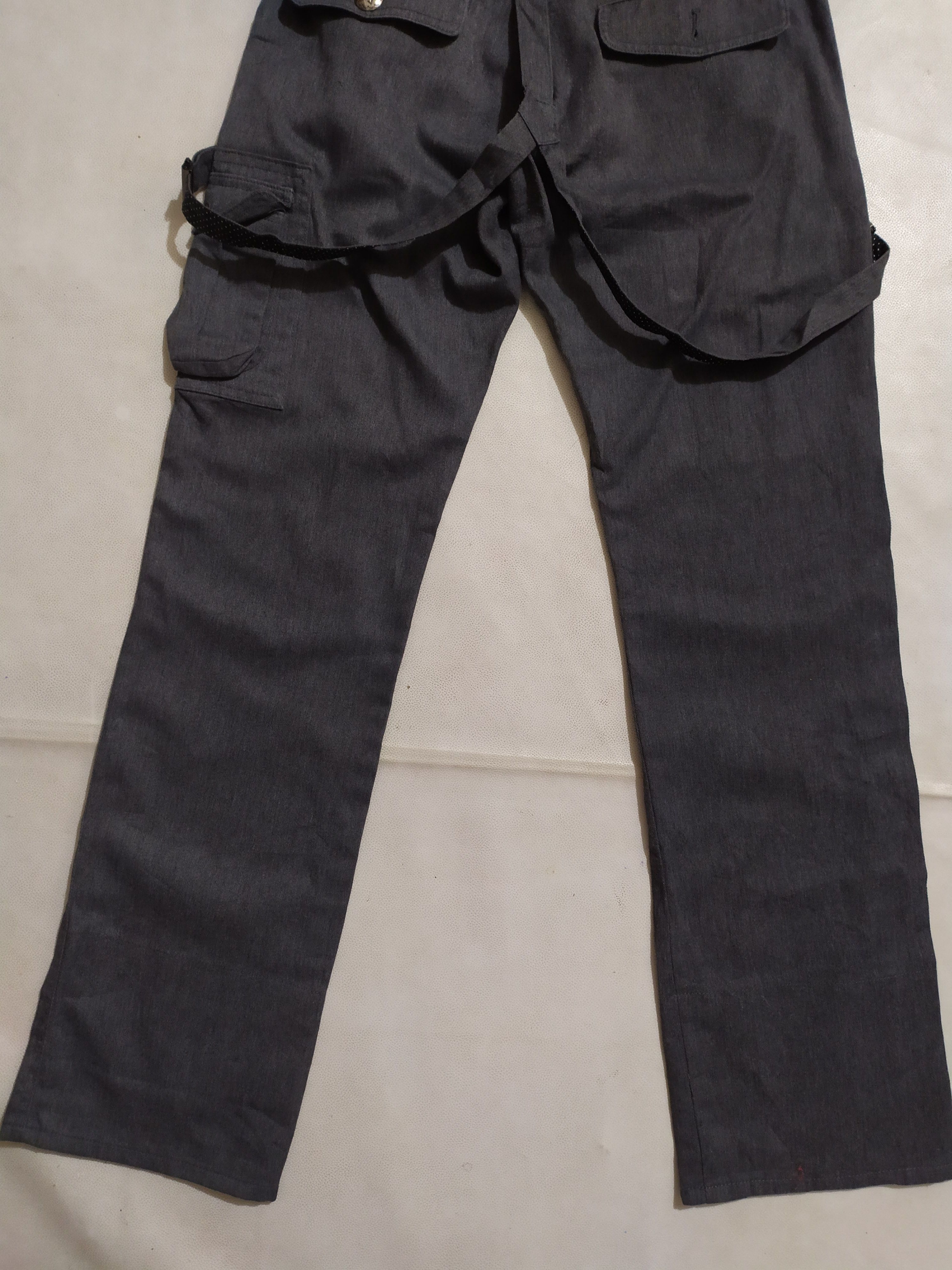 Japanese Brand 🔥Spinash Japan Cargo Multipocket Pants Detachable Suspender Size US 30 / EU 46 - 7 Thumbnail
