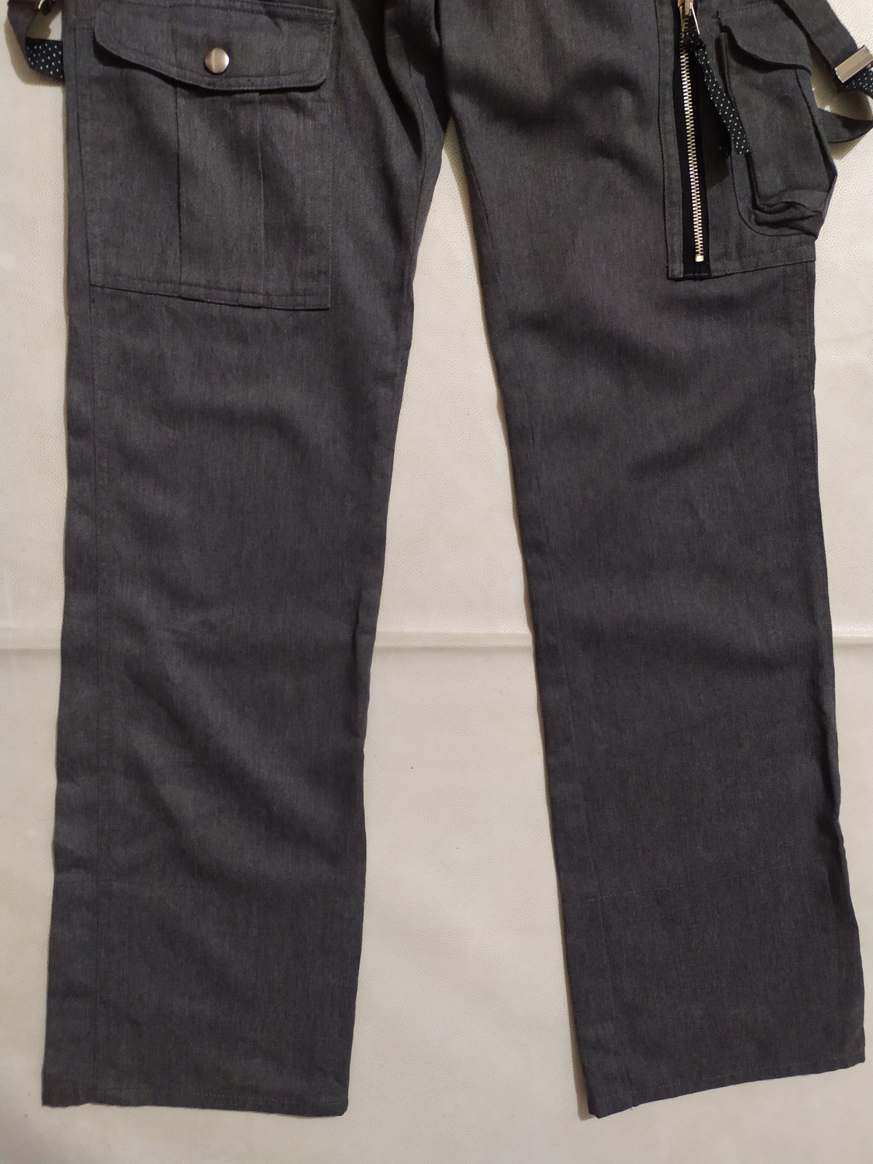 Japanese Brand 🔥Spinash Japan Cargo Multipocket Pants Detachable Suspender Size US 30 / EU 46 - 3 Thumbnail
