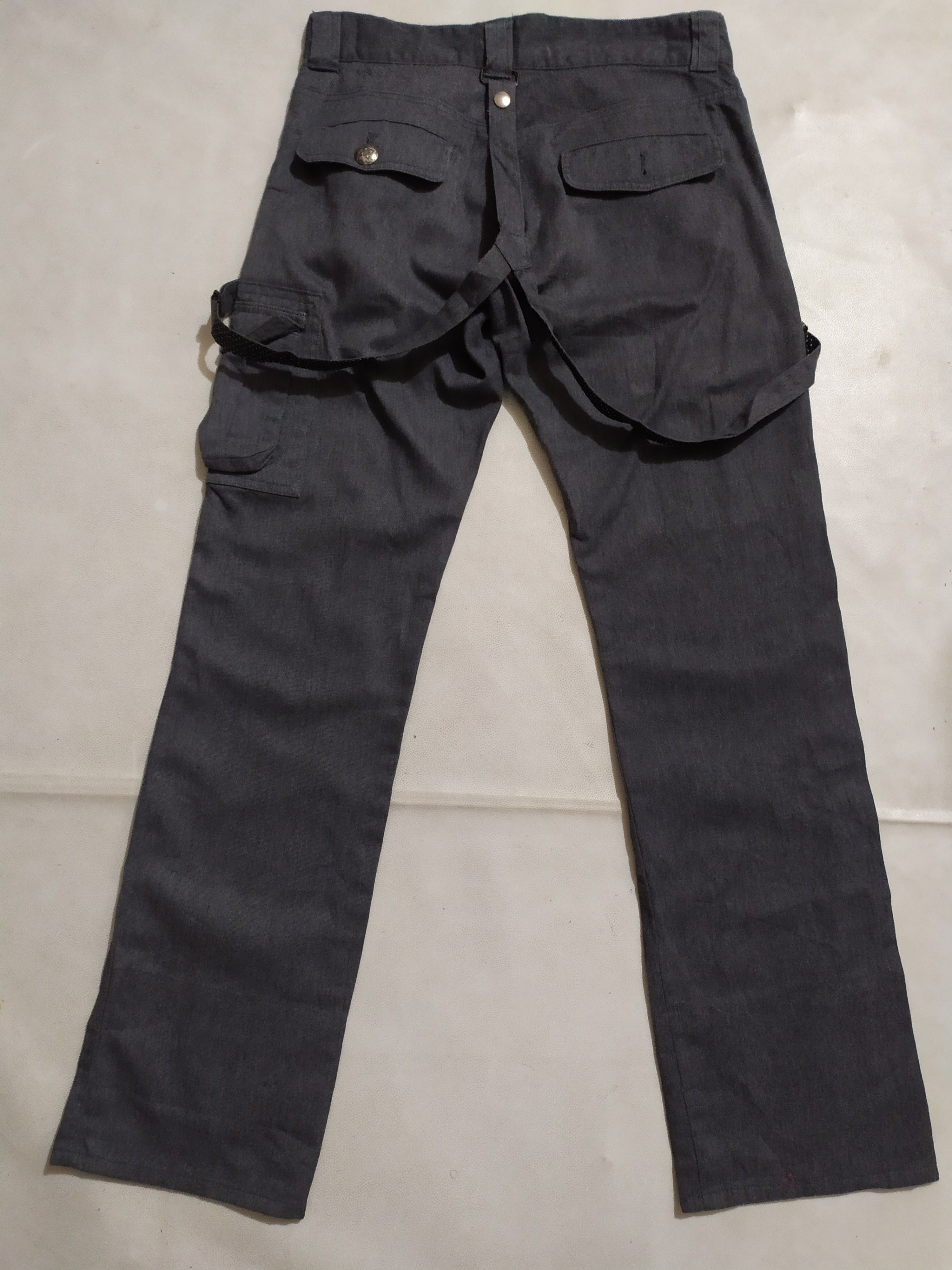 Japanese Brand 🔥Spinash Japan Cargo Multipocket Pants Detachable Suspender Size US 30 / EU 46 - 5 Thumbnail