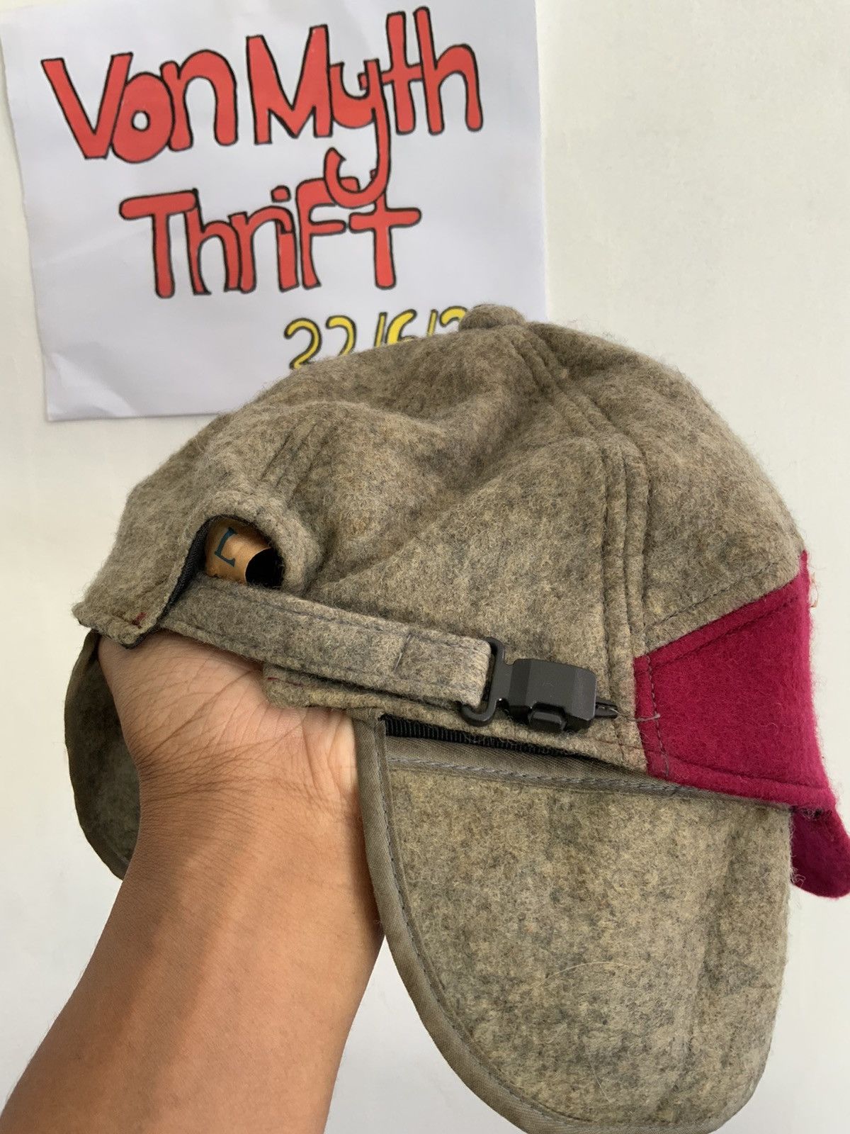 Hat Club Vintage Fischer Top Team Wool Ski Hat Size ONE SIZE - 11 Thumbnail