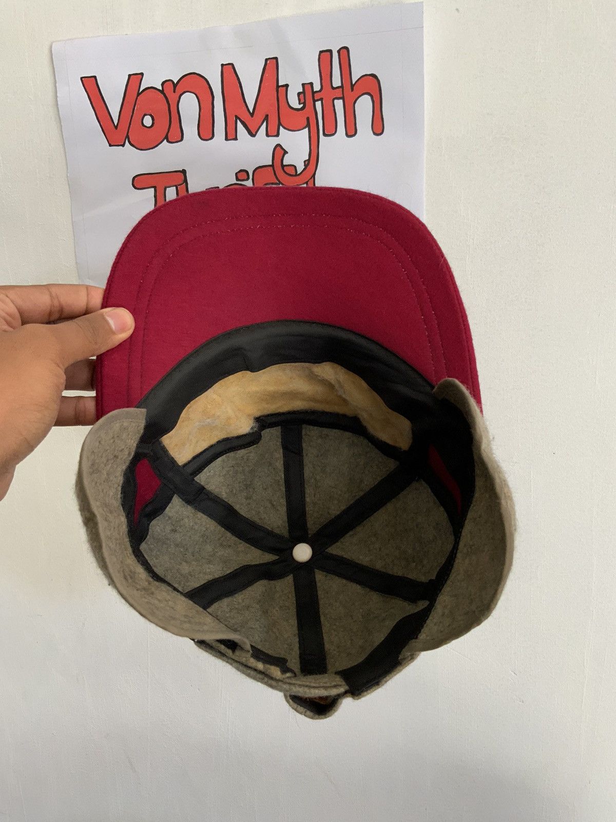 Hat Club Vintage Fischer Top Team Wool Ski Hat Size ONE SIZE - 7 Thumbnail