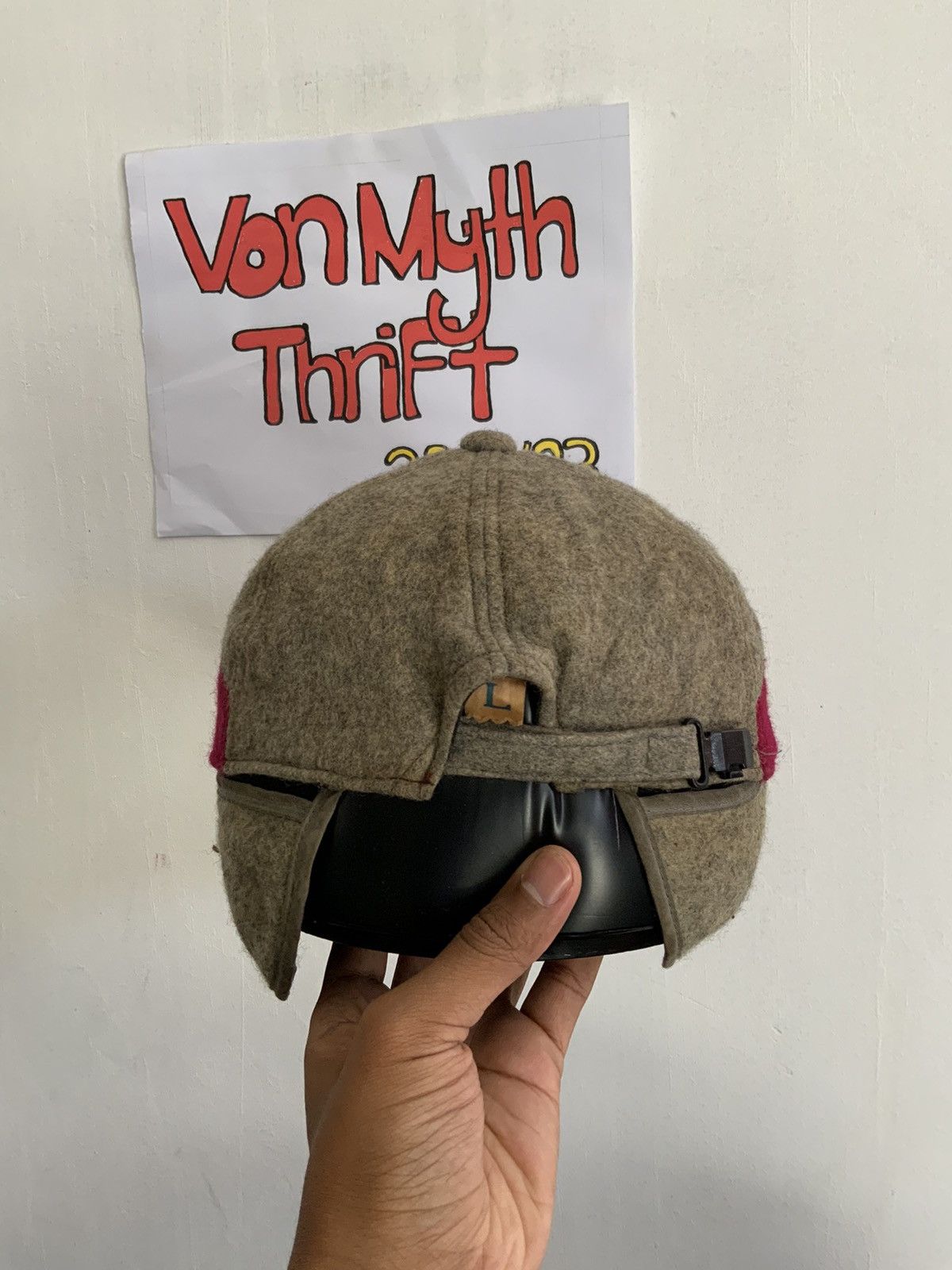 Hat Club Vintage Fischer Top Team Wool Ski Hat Size ONE SIZE - 3 Thumbnail