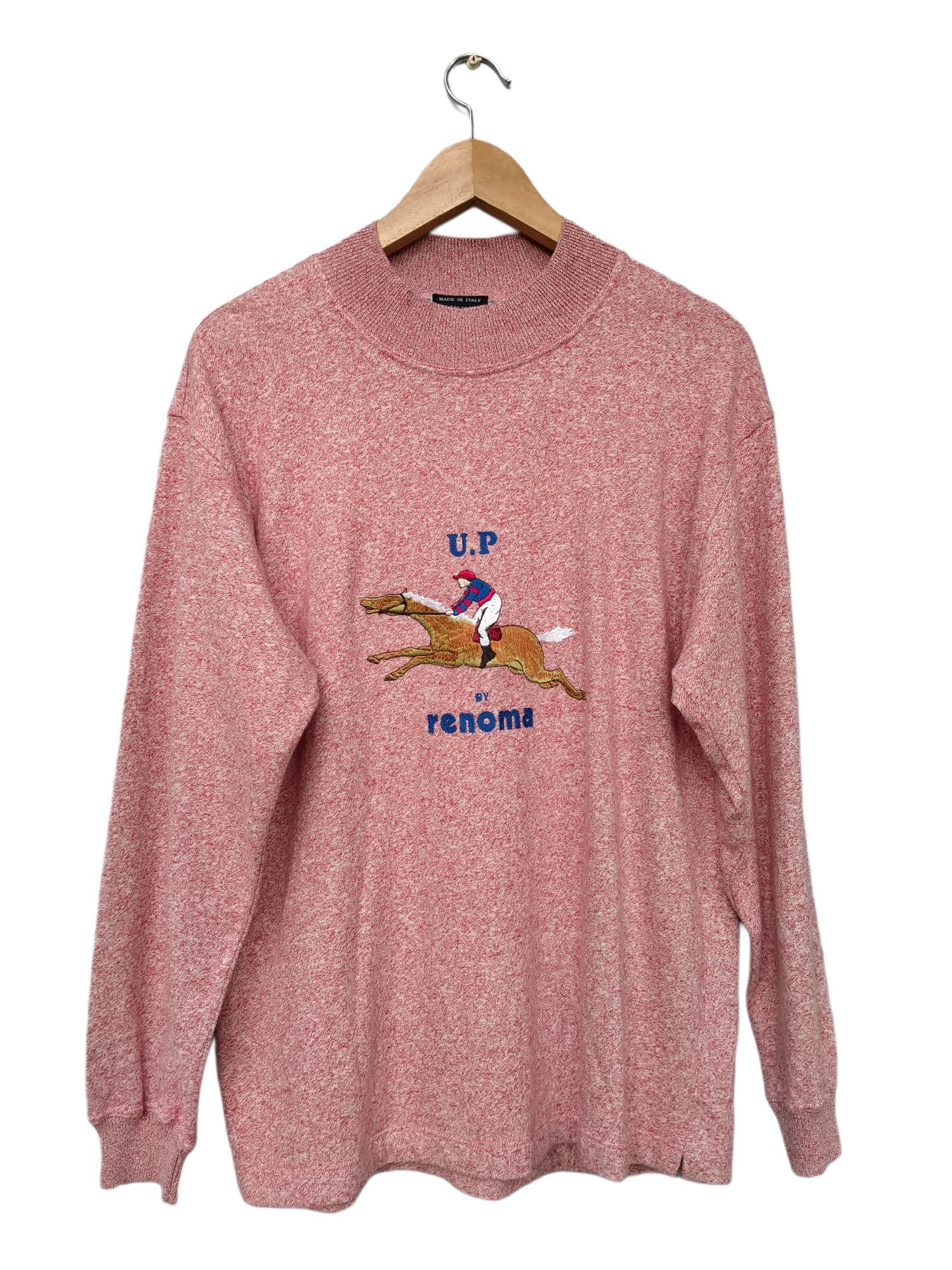 Renoma VINTAGE 90s U.P By RENOMA TURTLENECK MADE IN ITALY Size US L / EU 52-54 / 3 - 1 Thumbnail