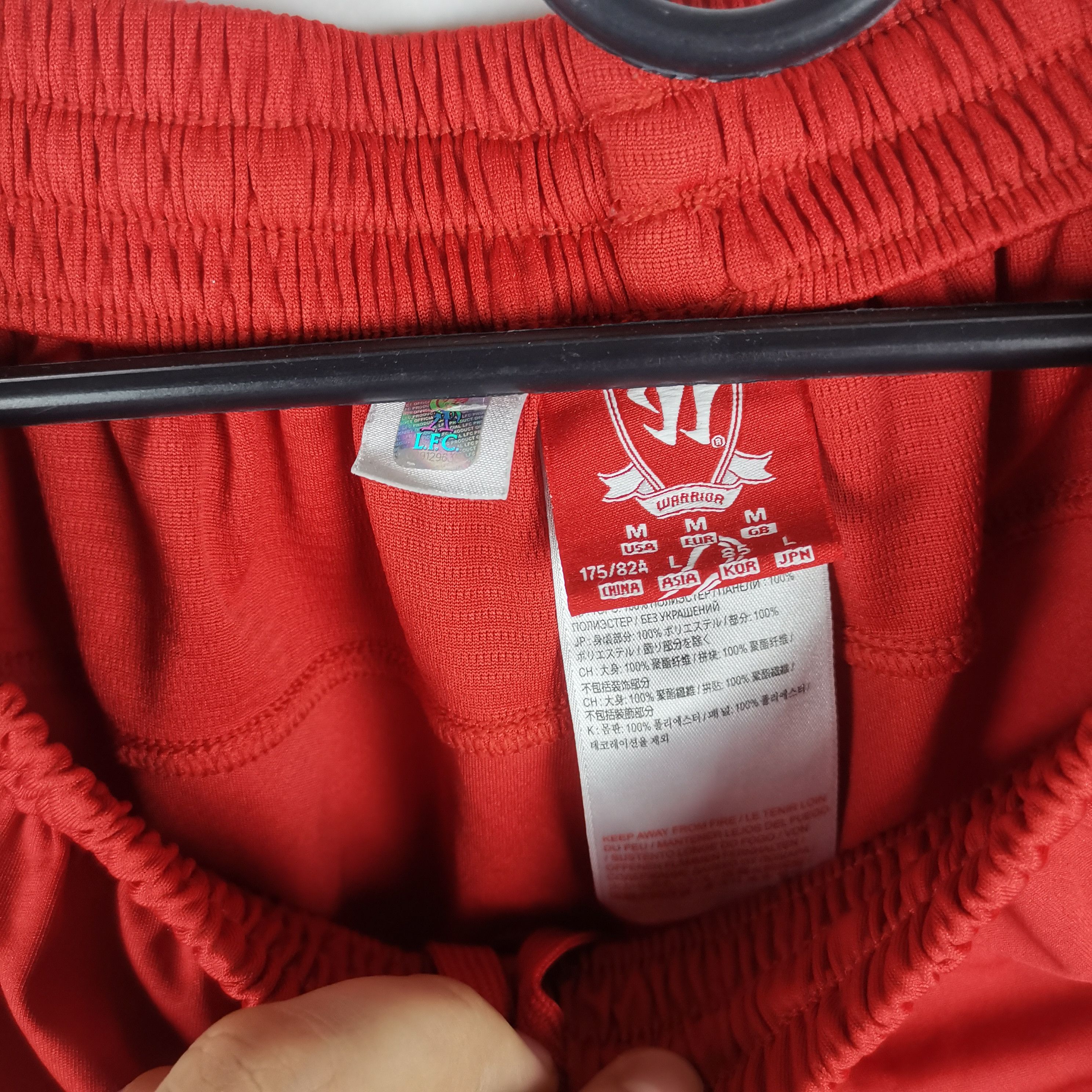 Warrior Warrior Liverpool 2010s home soccer jersey football shorts Size US 32 / EU 48 - 5 Thumbnail