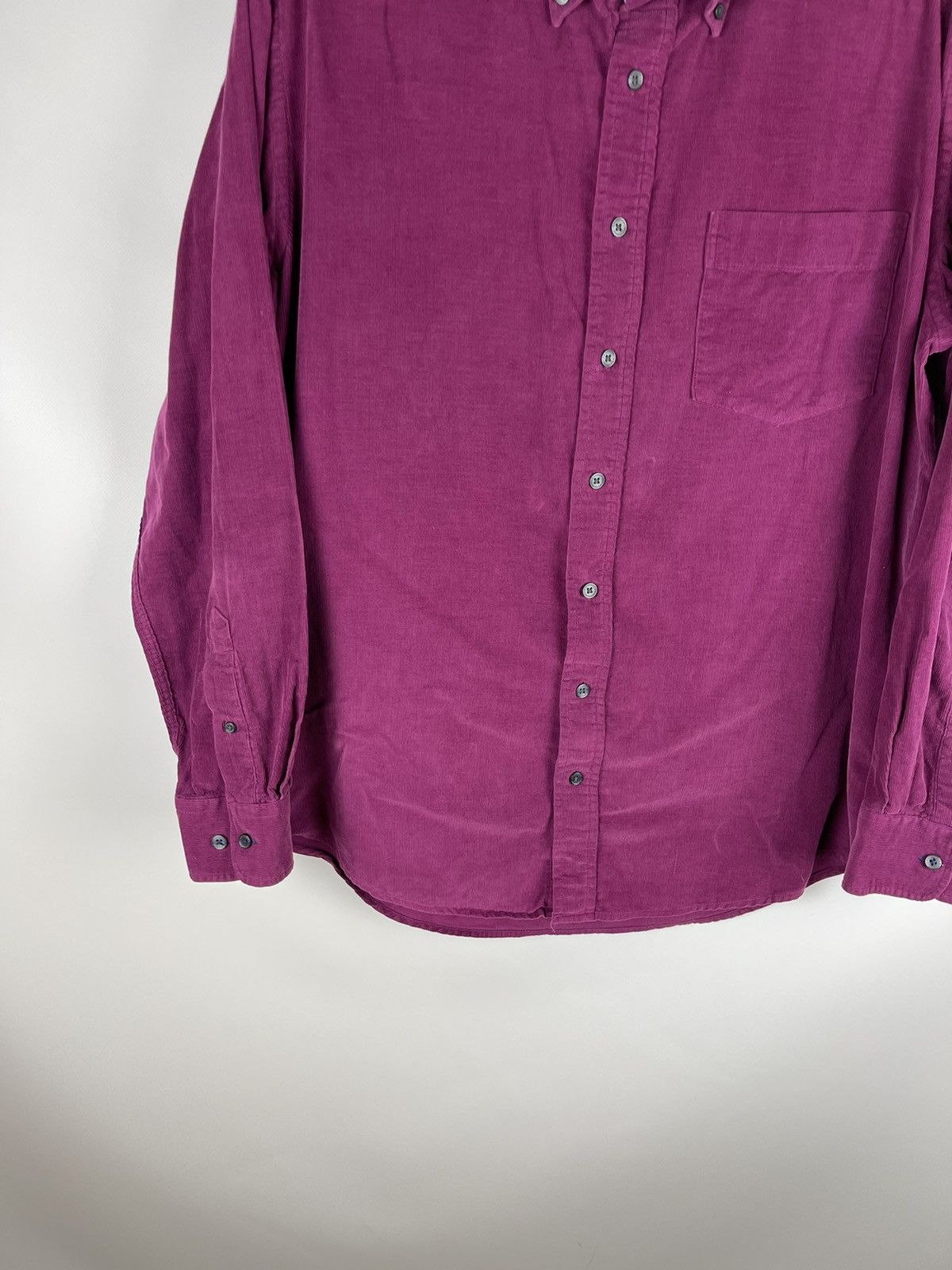 Vintage A.W. Dunmore violet purple corduroy shirt travis Scott styl Size US M / EU 48-50 / 2 - 8 Thumbnail