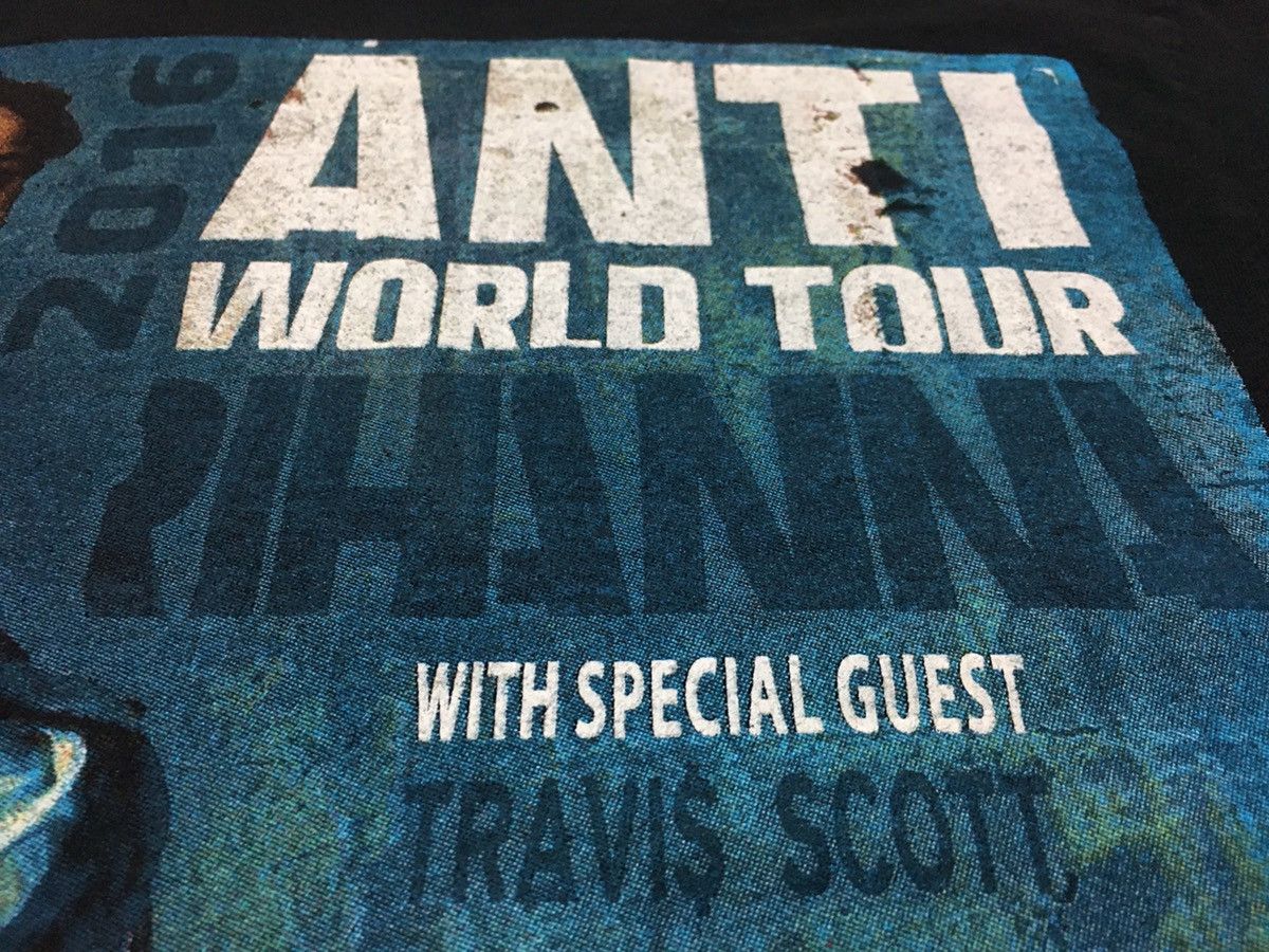 Travis Scott Rihanna Shirt Anti Tour 2016 Travis Scott Size US S / EU 44-46 / 1 - 7 Thumbnail