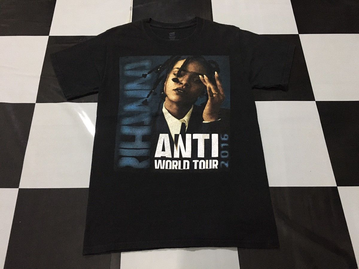 Travis Scott Rihanna Shirt Anti Tour 2016 Travis Scott Size US S / EU 44-46 / 1 - 2 Thumbnail