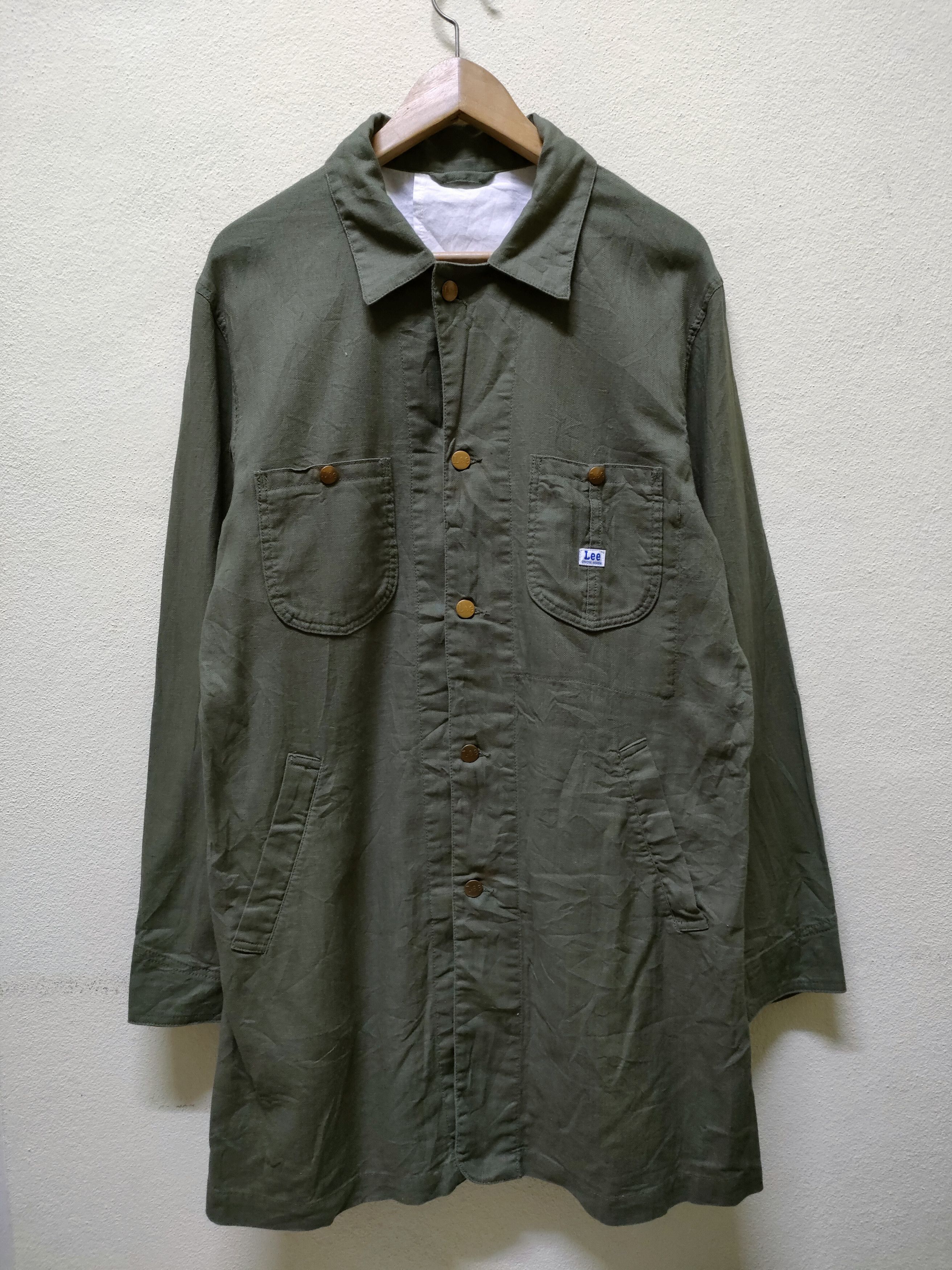 Lee Lee Leesurewear Herringbone Twill Jacket Size US XL / EU 56 / 4 - 1 Thumbnail