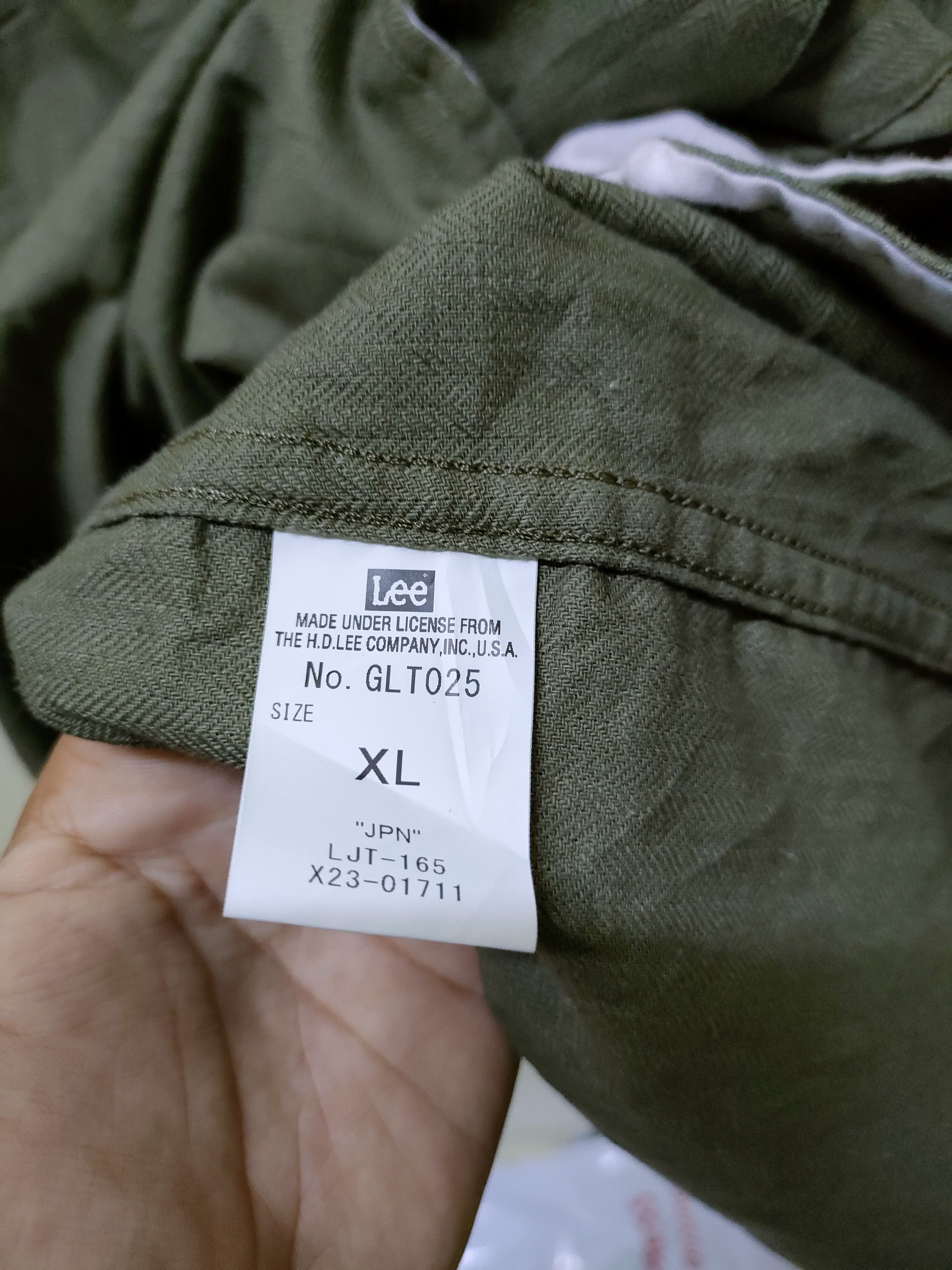 Lee Lee Leesurewear Herringbone Twill Jacket Size US XL / EU 56 / 4 - 3 Thumbnail