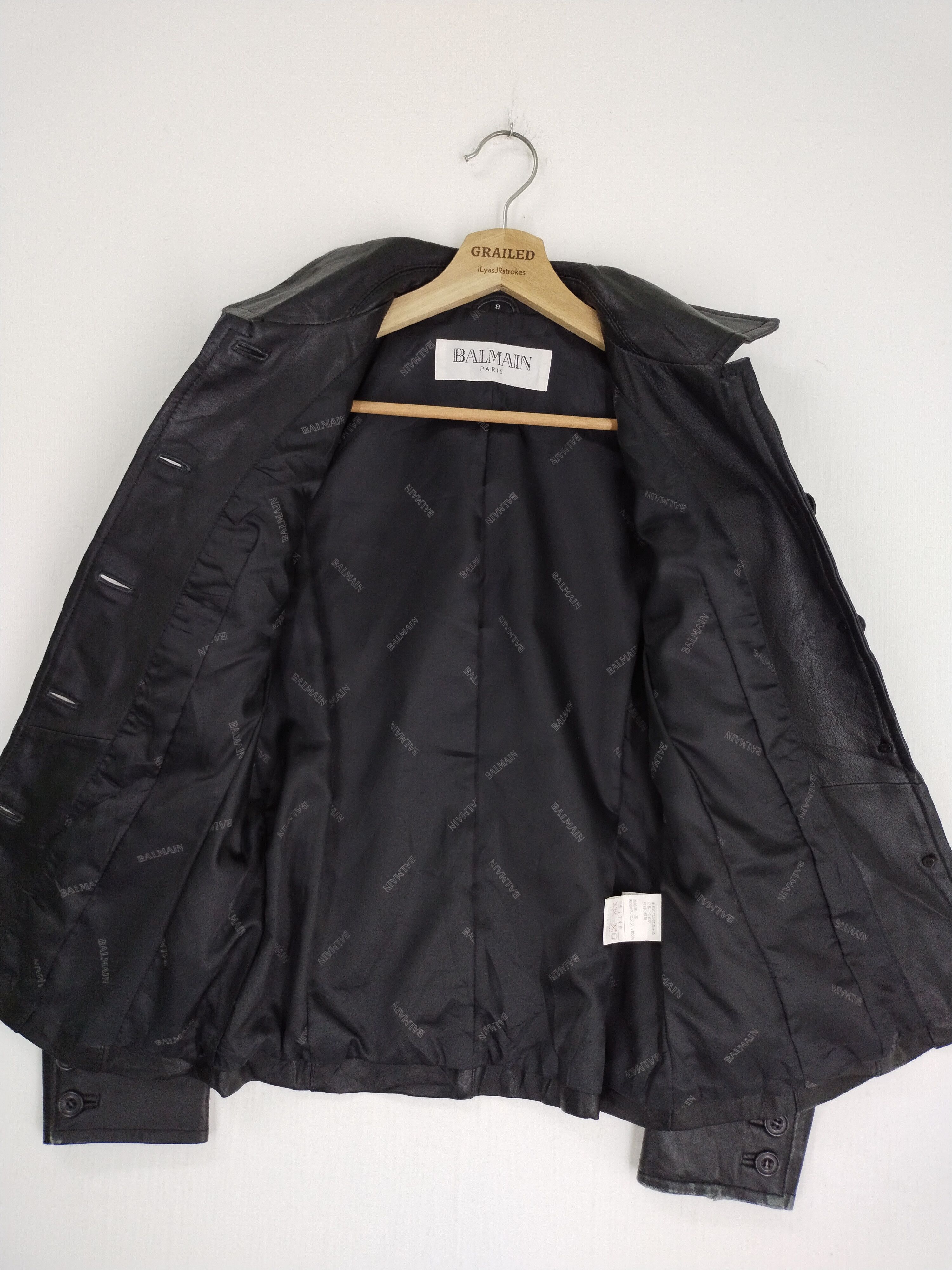 Balmain VINTAGE BALMAIN COAT JACKET Size S / US 4 / IT 40 - 6 Thumbnail