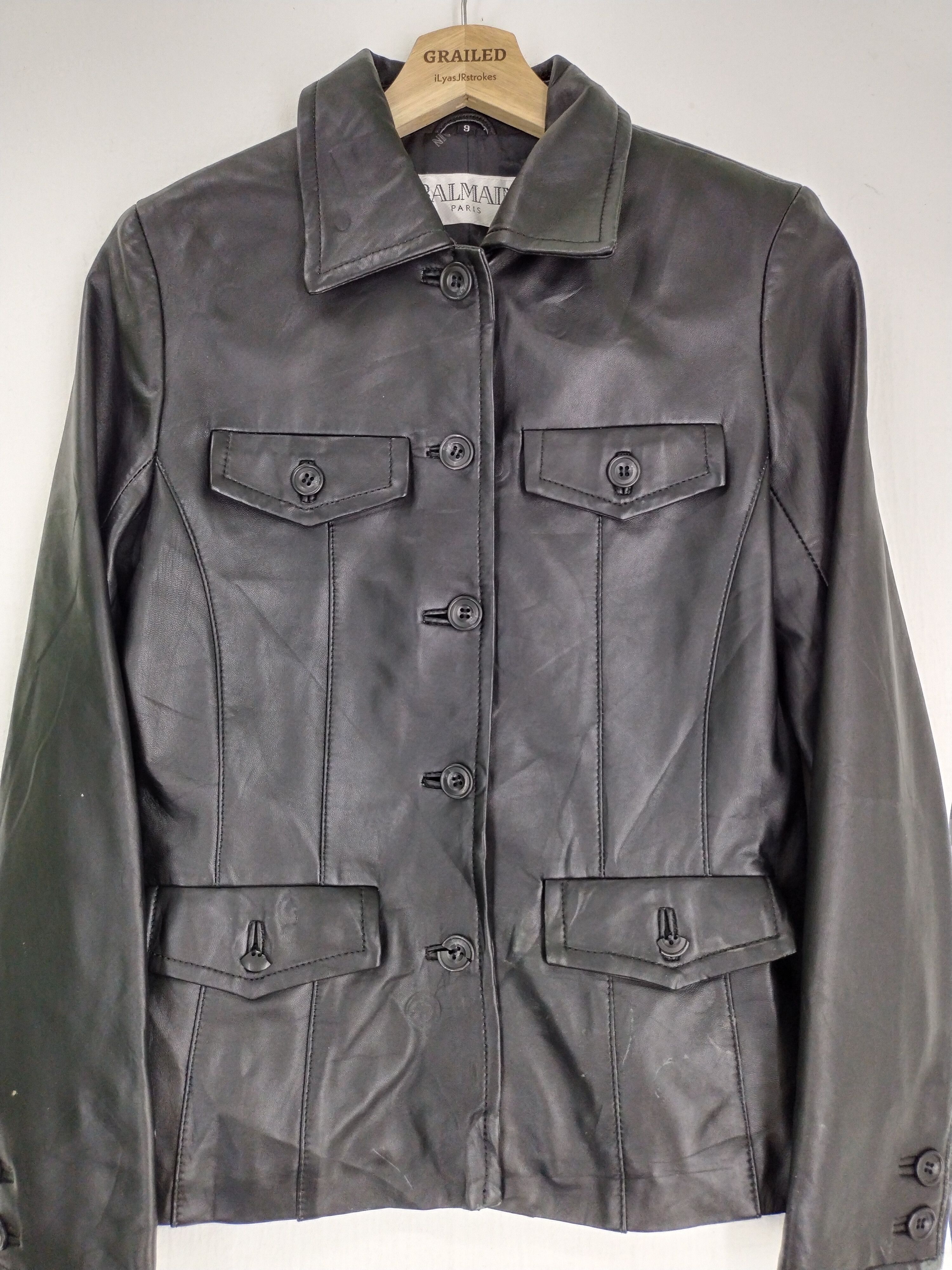 Balmain VINTAGE BALMAIN COAT JACKET Size S / US 4 / IT 40 - 1 Thumbnail