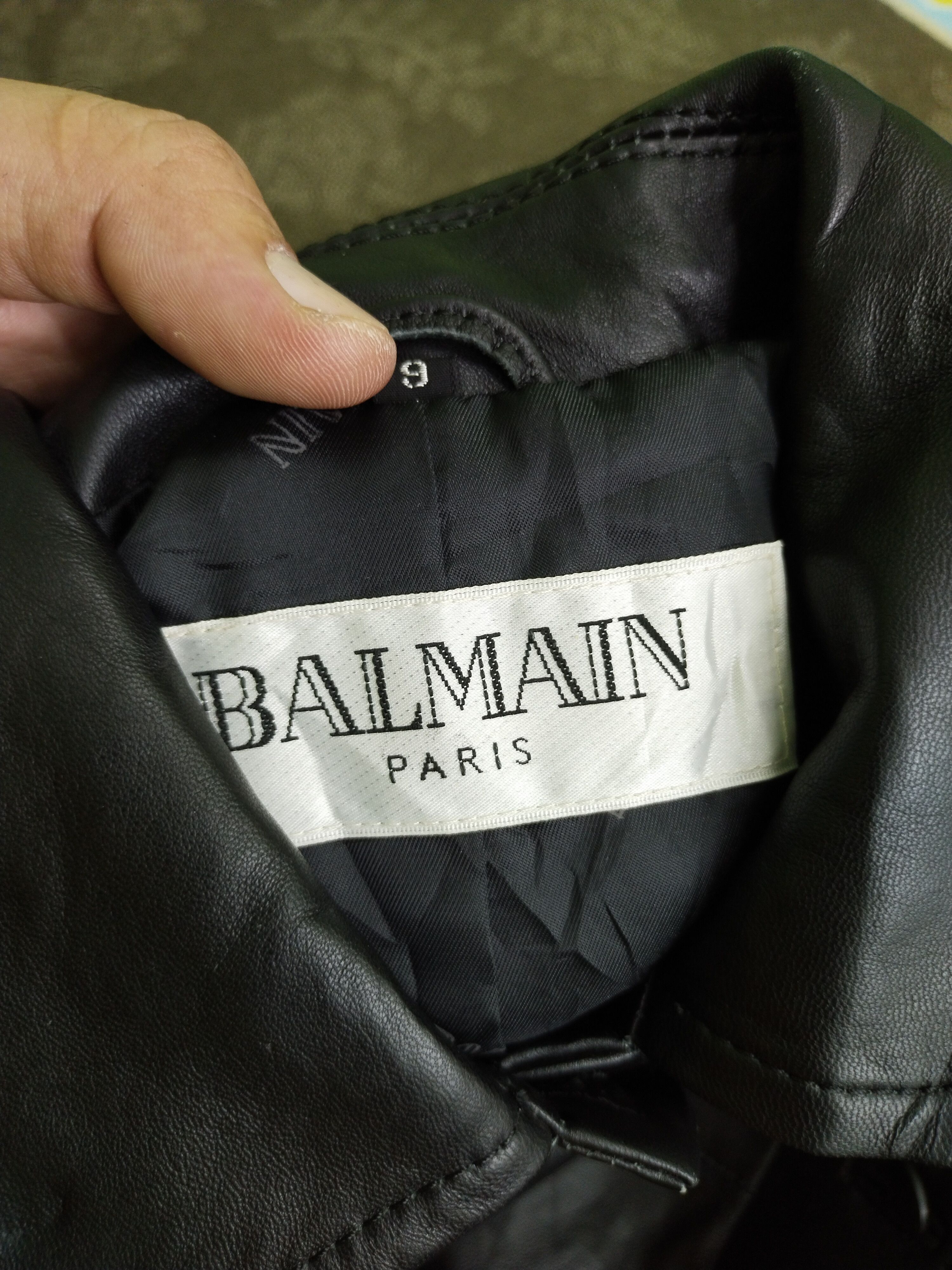 Balmain VINTAGE BALMAIN COAT JACKET Size S / US 4 / IT 40 - 12 Thumbnail