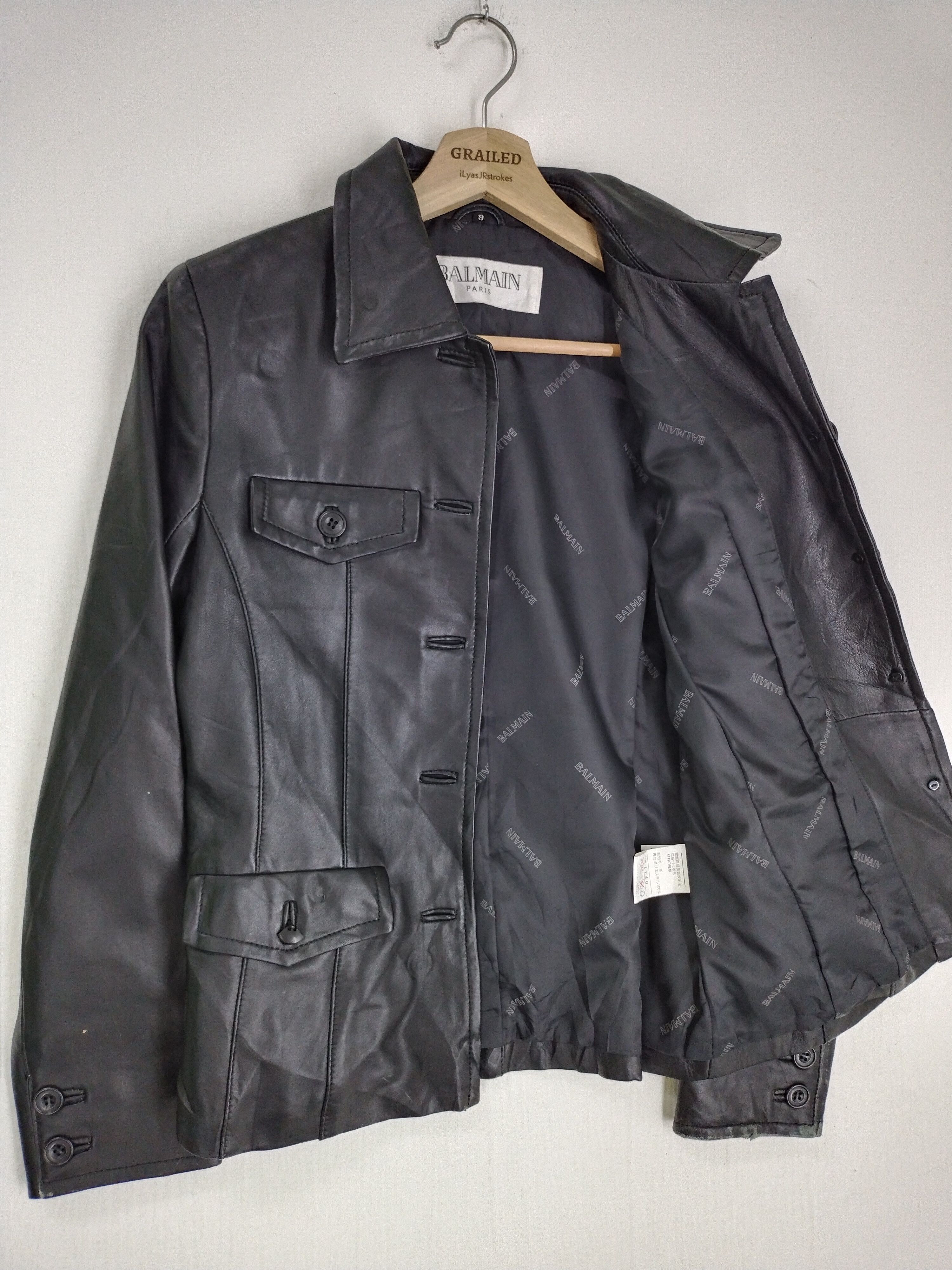 Balmain VINTAGE BALMAIN COAT JACKET Size S / US 4 / IT 40 - 4 Thumbnail