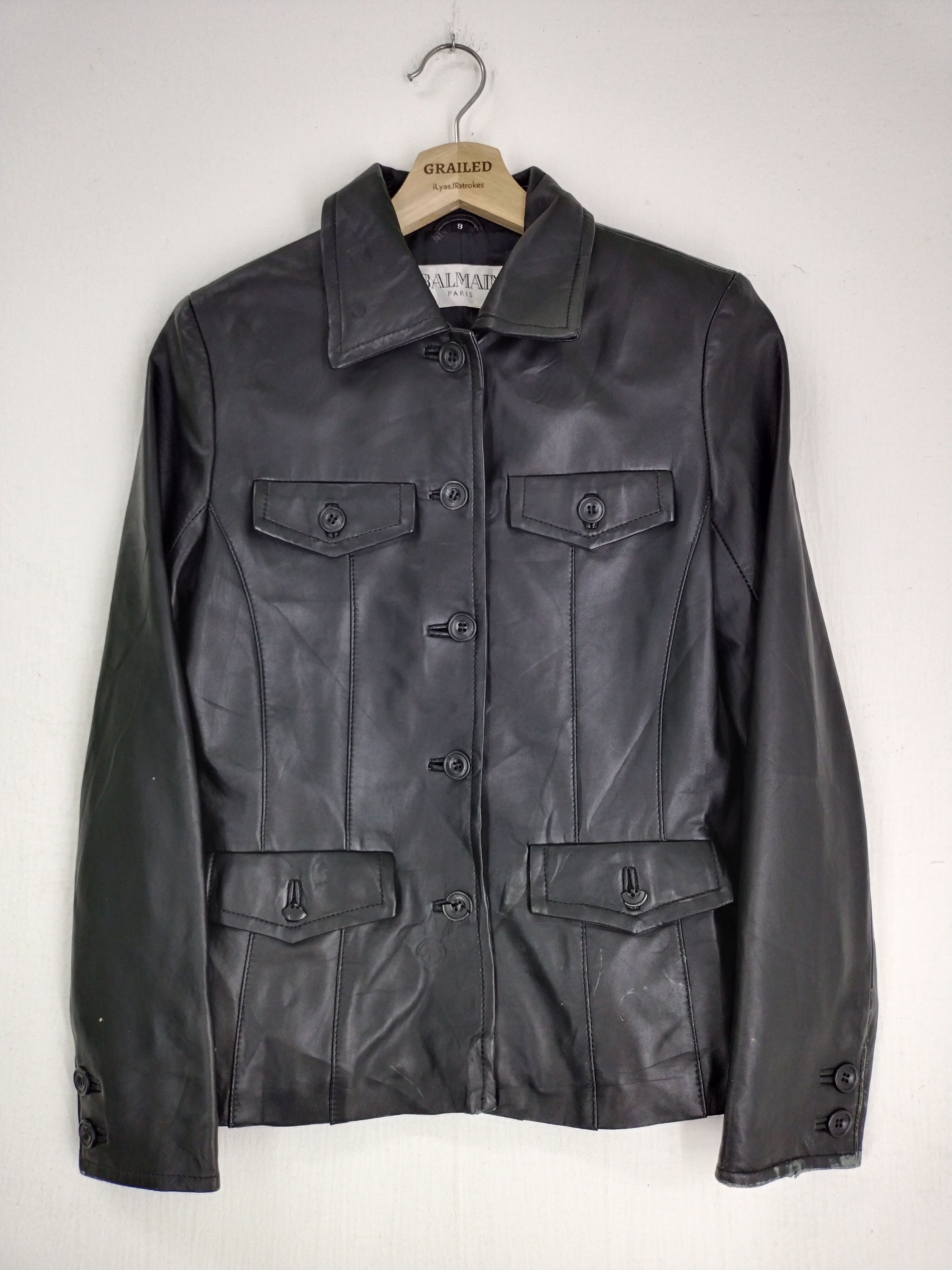 Balmain VINTAGE BALMAIN COAT JACKET Size S / US 4 / IT 40 - 3 Thumbnail