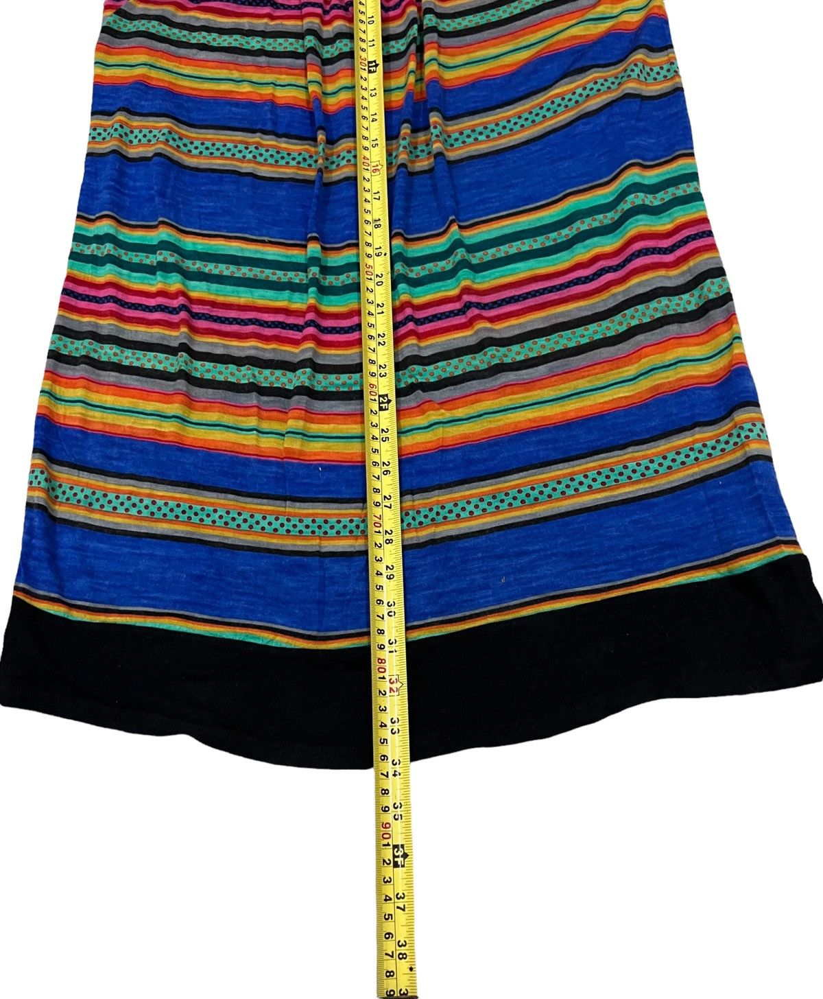 Designer × Issey Miyake × Japanese Brand VINTAGE SUNAOKUWAHARA DRESS MULTICOLOUR by ISSEY MIYAKE Size M / US 6-8 / IT 42-44 - 12 Thumbnail