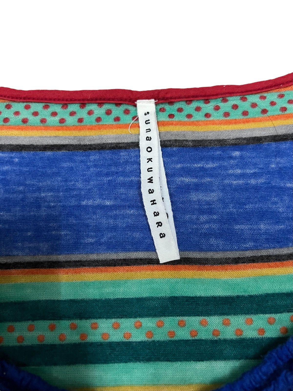 Designer × Issey Miyake × Japanese Brand VINTAGE SUNAOKUWAHARA DRESS MULTICOLOUR by ISSEY MIYAKE Size M / US 6-8 / IT 42-44 - 8 Thumbnail