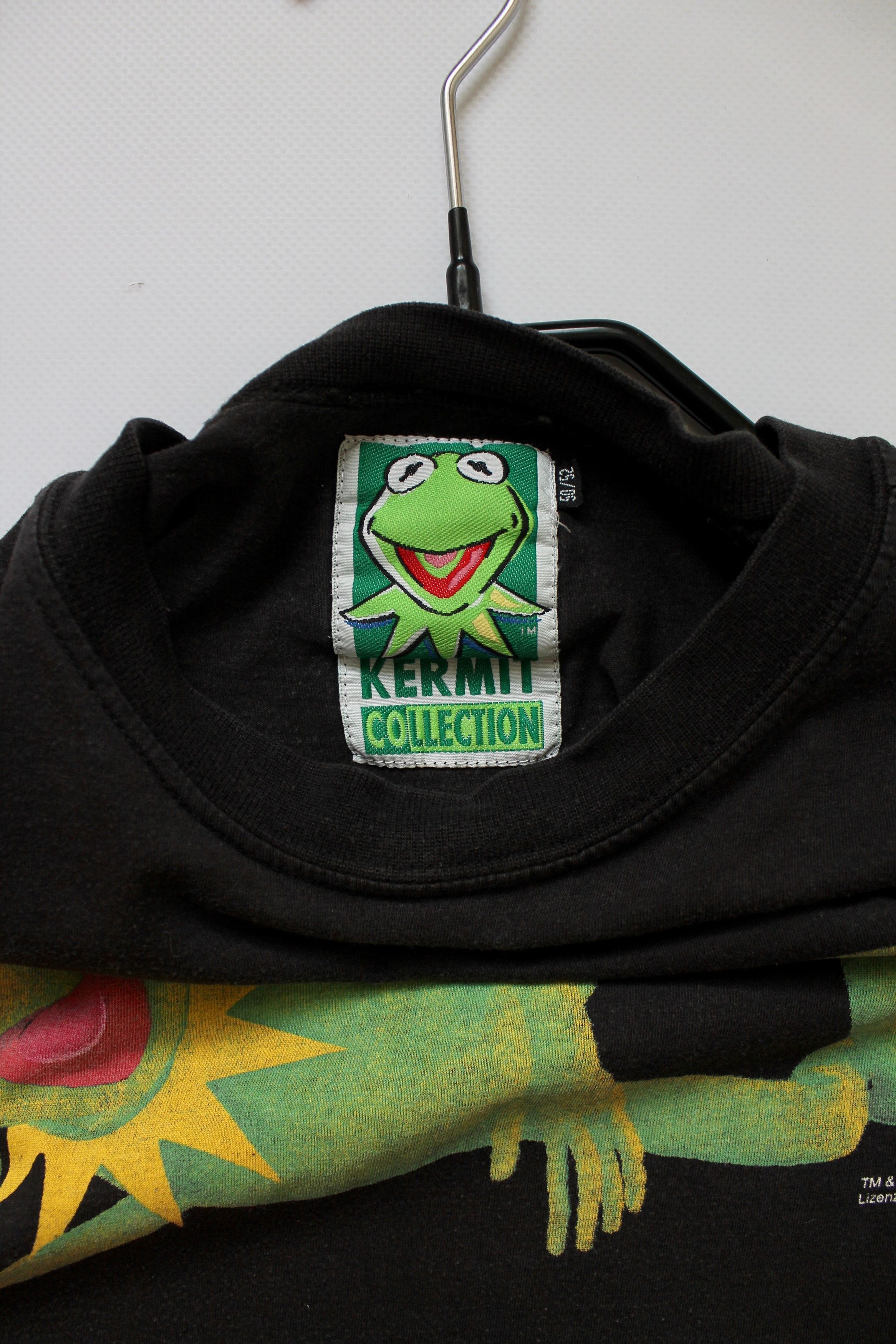 Cartoon Network RARE Muppet tee VINTAGE Shirt KERMIT Collection Frog XL Size US L / EU 52-54 / 3 - 7 Thumbnail