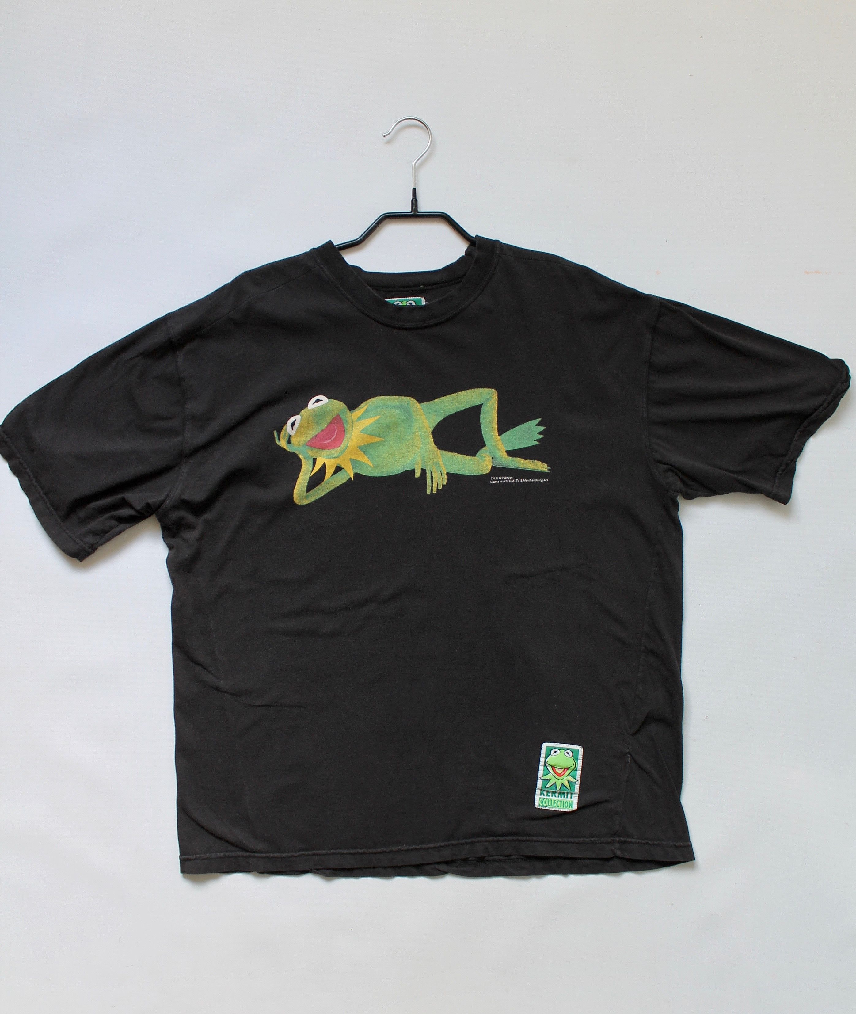 Cartoon Network RARE Muppet tee VINTAGE Shirt KERMIT Collection Frog XL Size US L / EU 52-54 / 3 - 6 Thumbnail