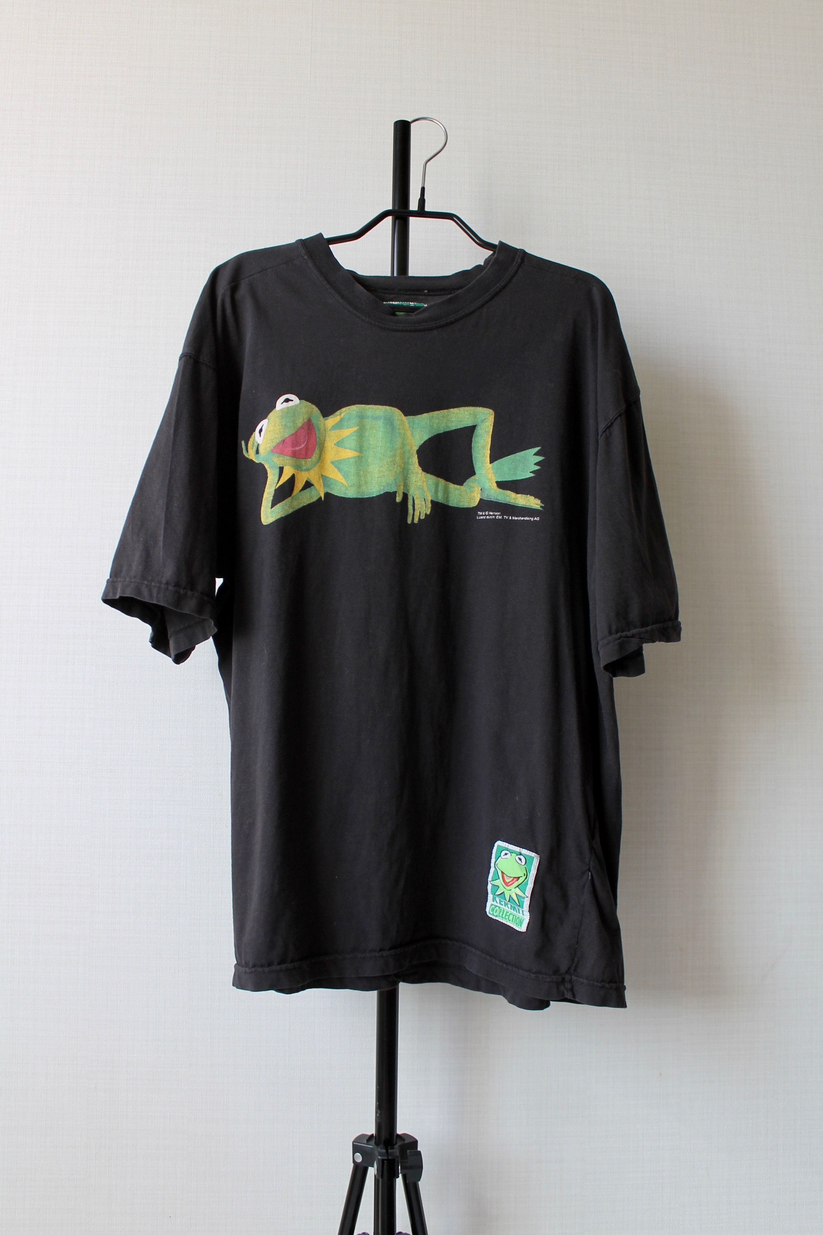 Vintage Kermit Kermit Photo Tee Vintage 90s Kermit Clein T-Shirt